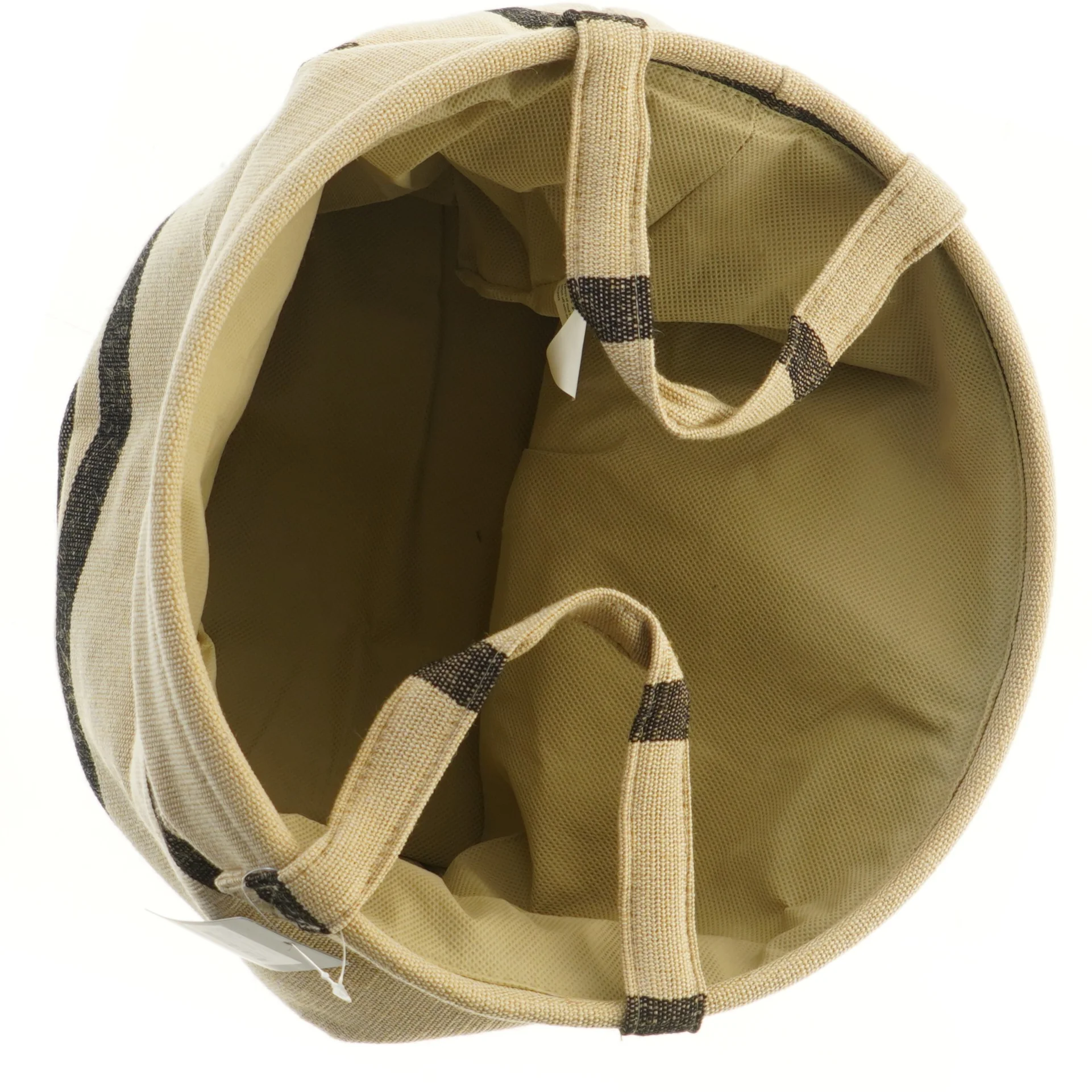 Sødahl stribet opbevaringskurv (str. Ø 32,5 cm længde 28 cm)