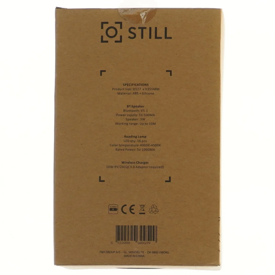 Multifunktionel LED-lampe fra Still (str. 34 cm)