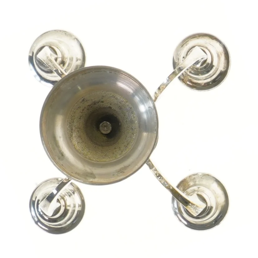 Femarmet lysestage (str. 17x18 cm)