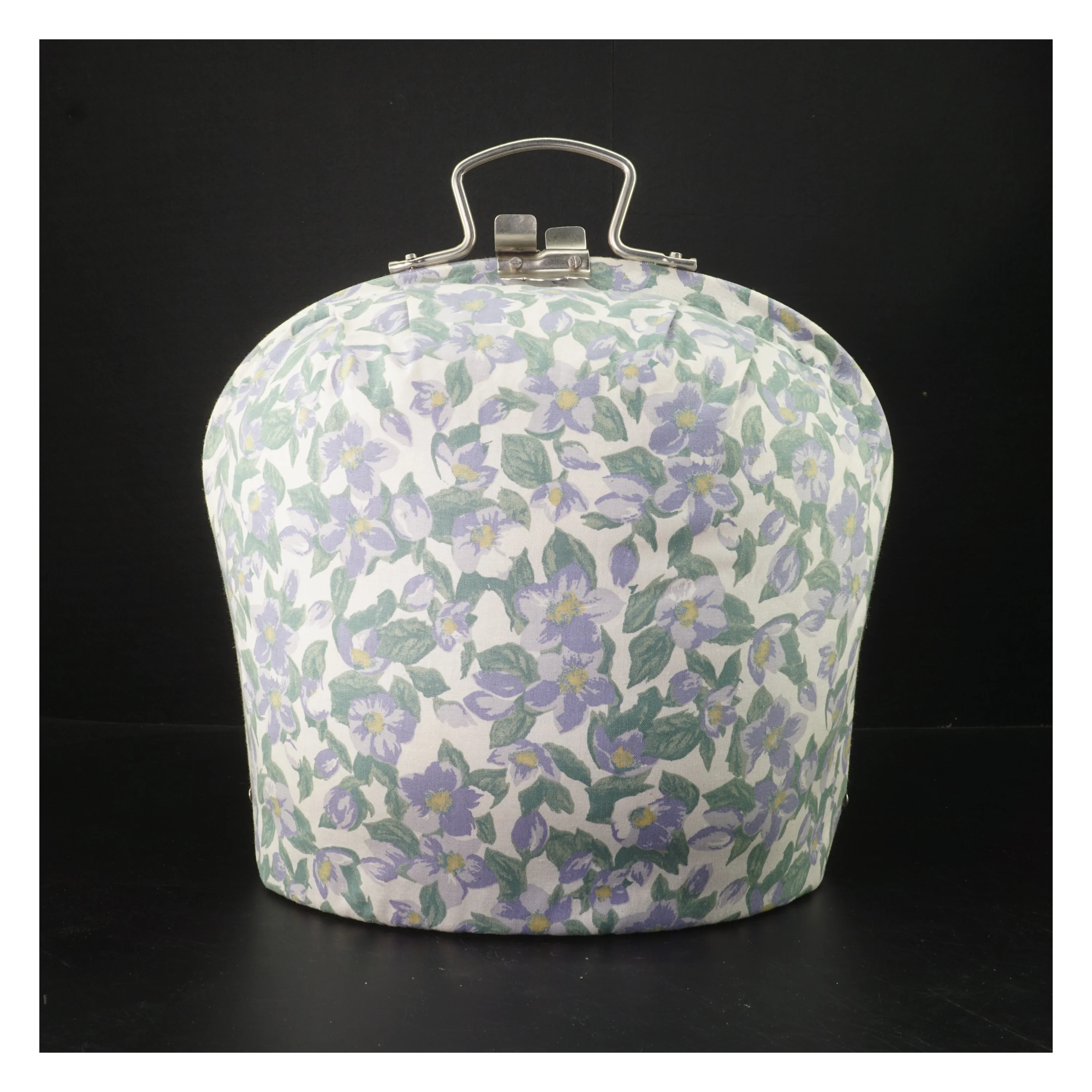 Glas tepotte med hætte (str. Ø 14 cm)