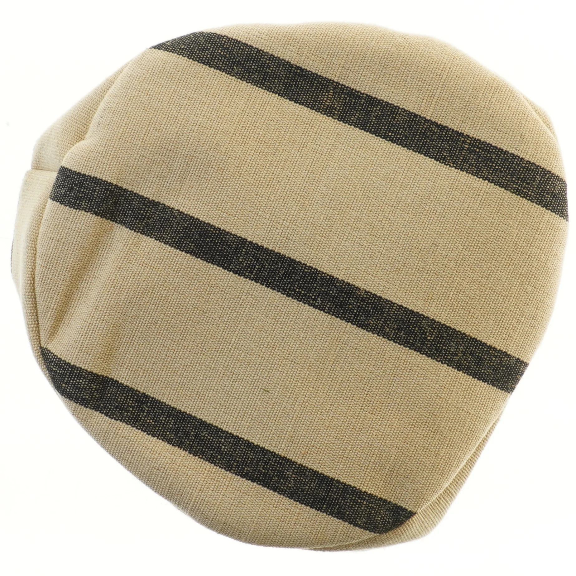 Opbevaringskurv Sødahl med striber (str. Ø 32,5 cm længde 28 cm)