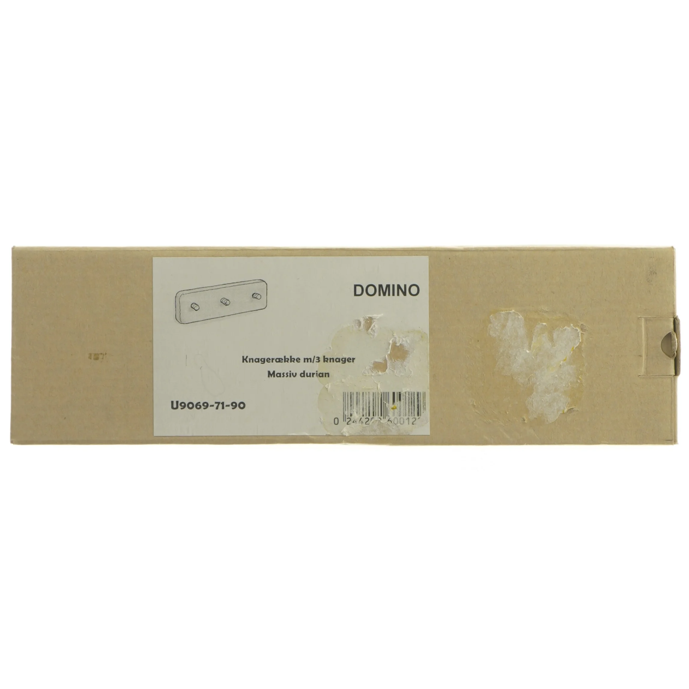 Knagerække med 3 knager (str. 25x7 cm)