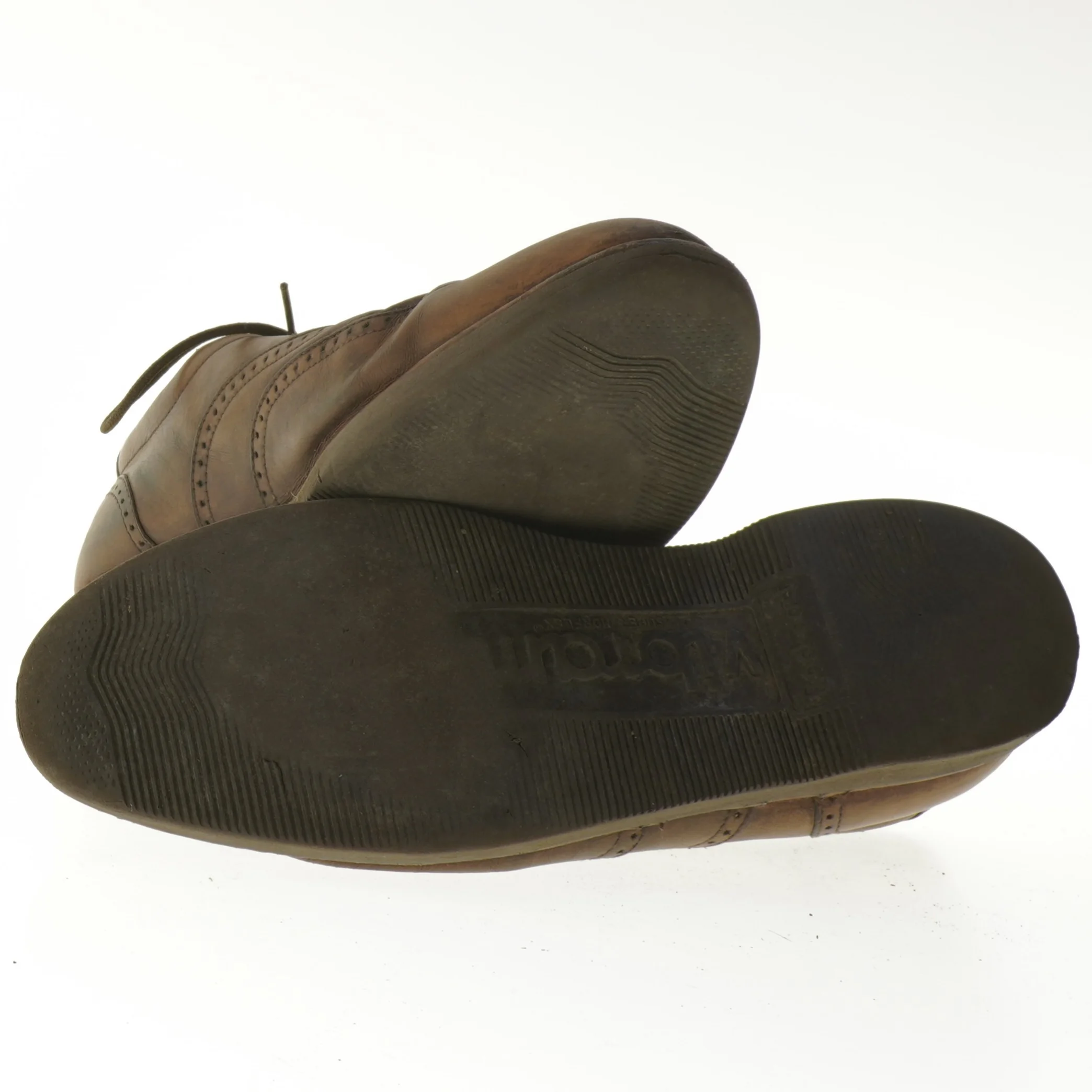 Brune herresko i læder fra Rockport (str. længde 29,5 cm)