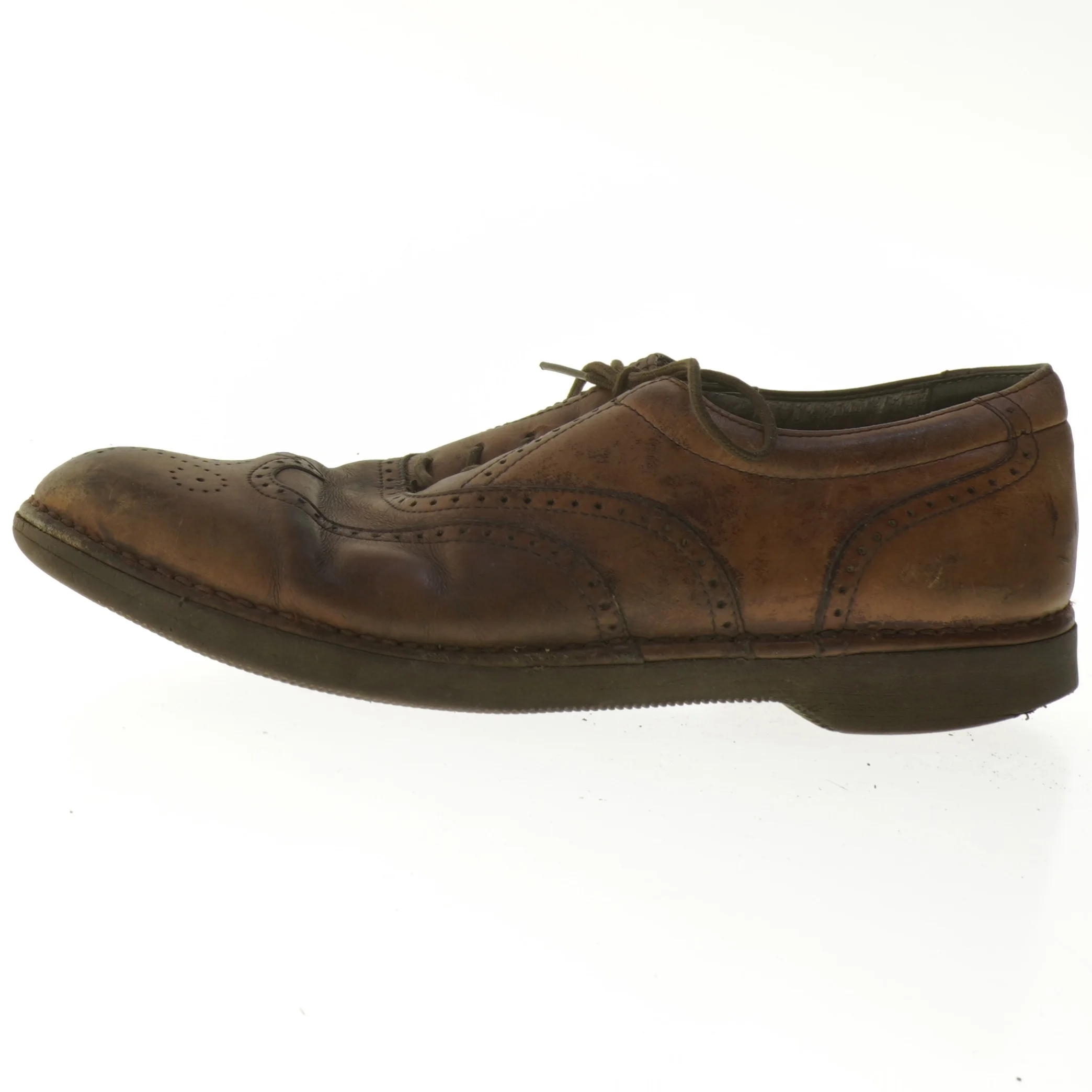 Brune herresko i læder fra Rockport (str. længde 29,5 cm)