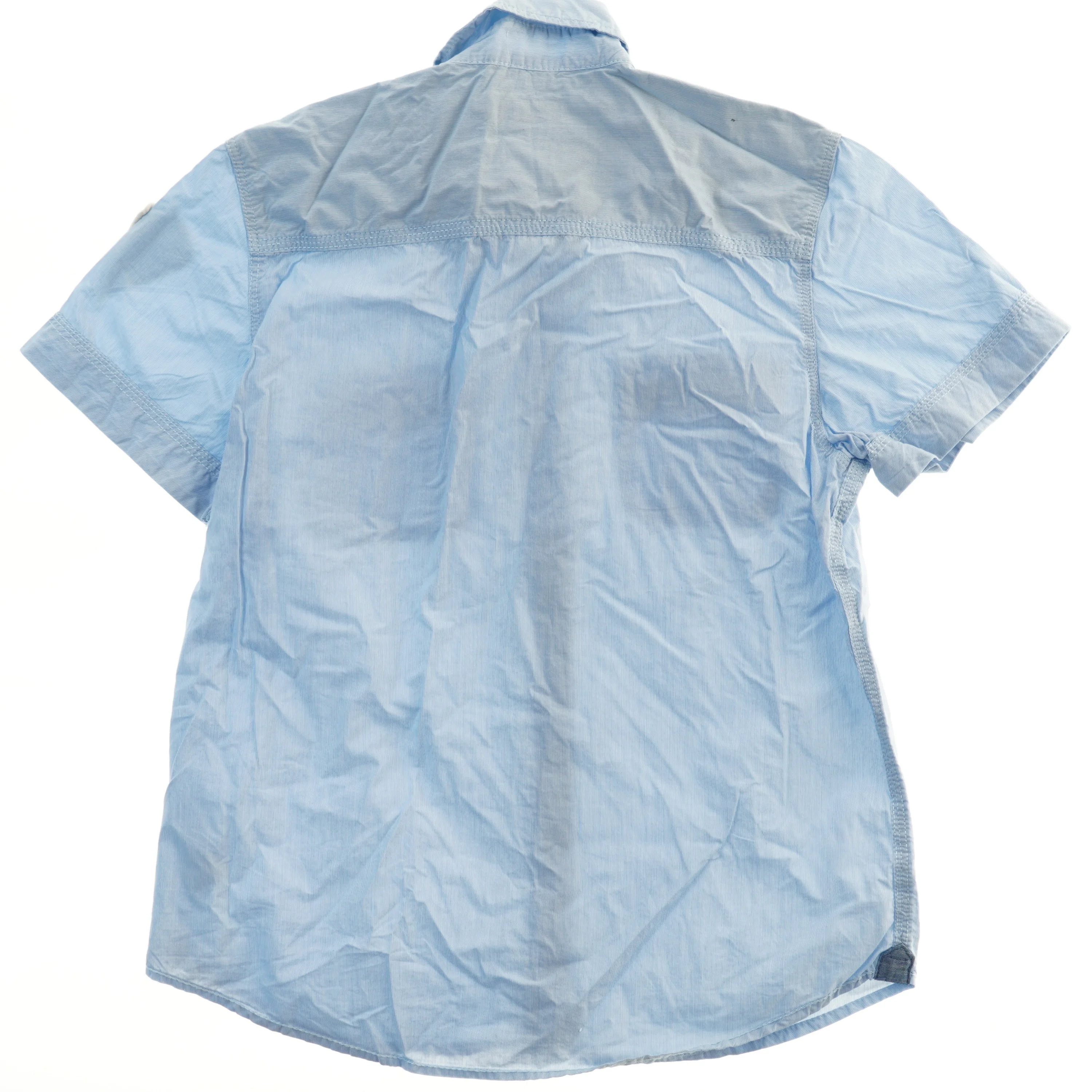 Kortærmet skjorte med lommer fra H&M (str. 158)