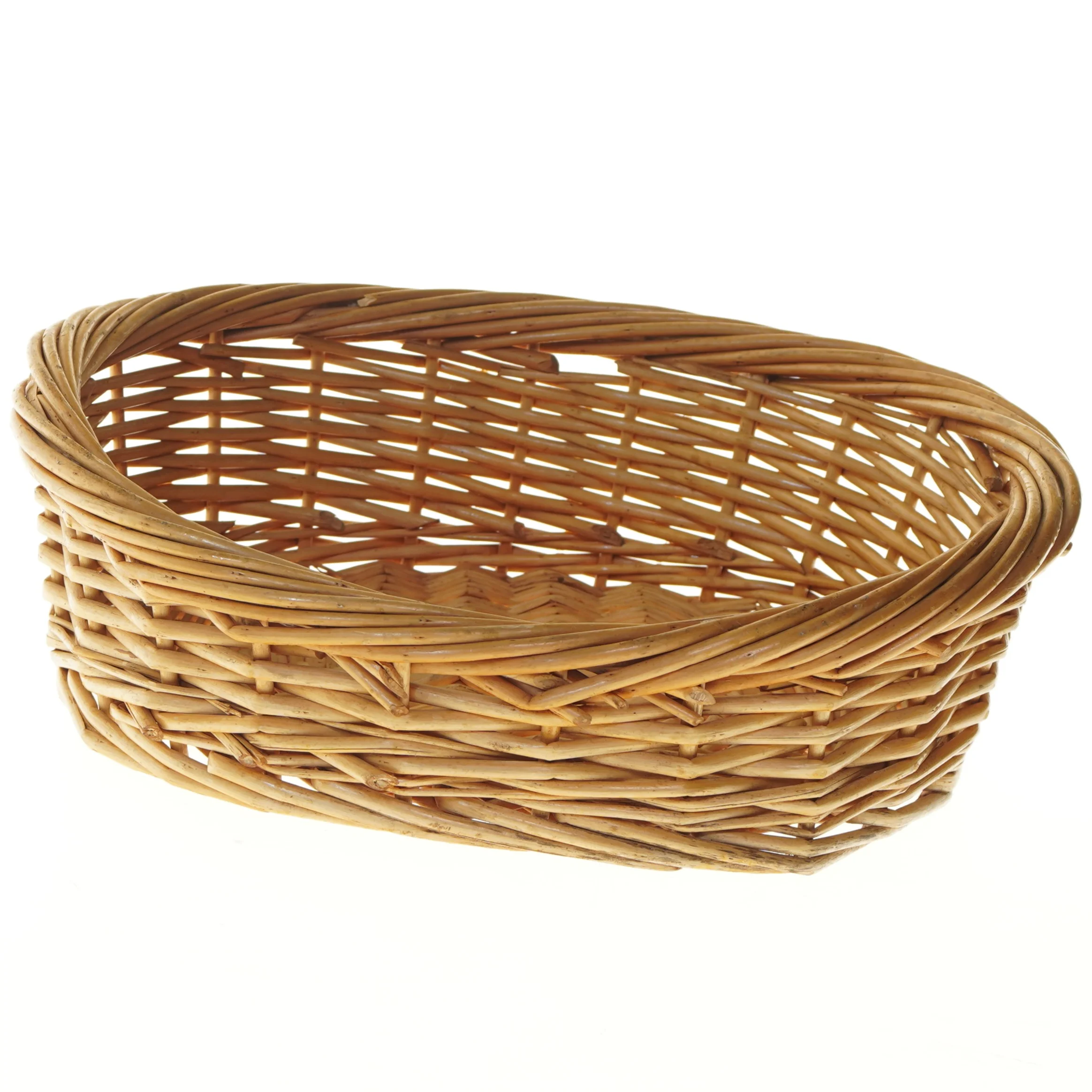 Flettet kurv (str. 36x27,5 cm)