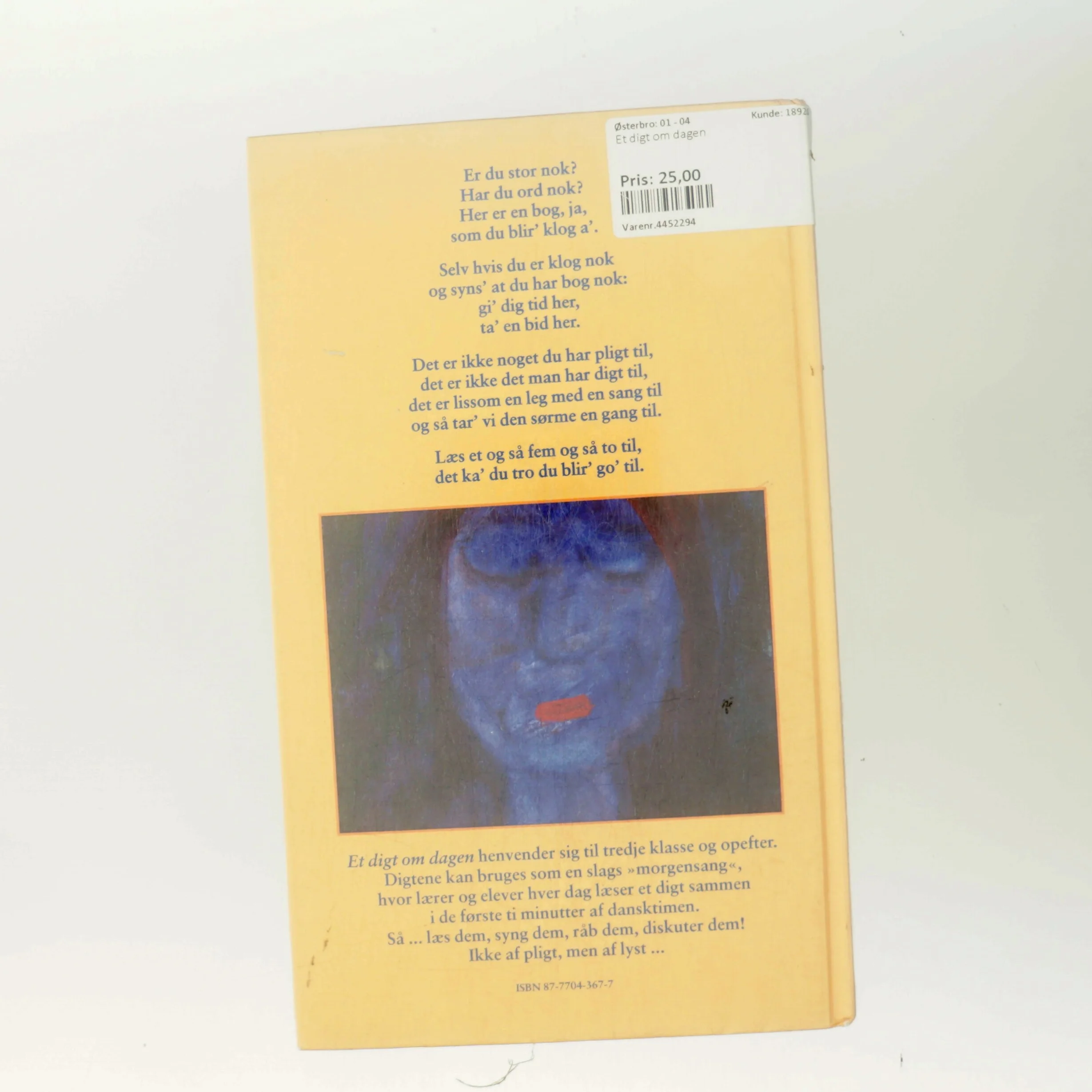 Et digt om dagen (Bog)