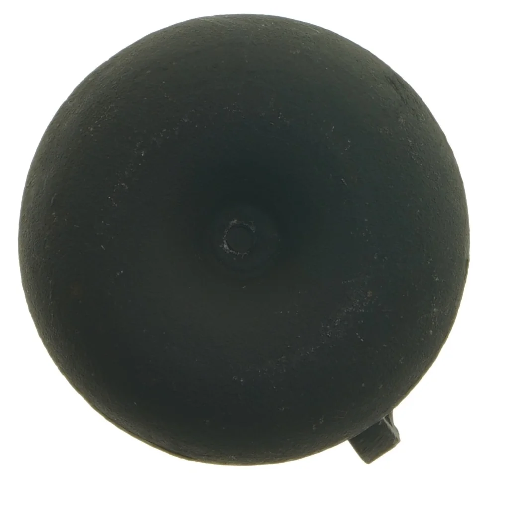 Sort lysestage med håndtag (str. 12 cm)