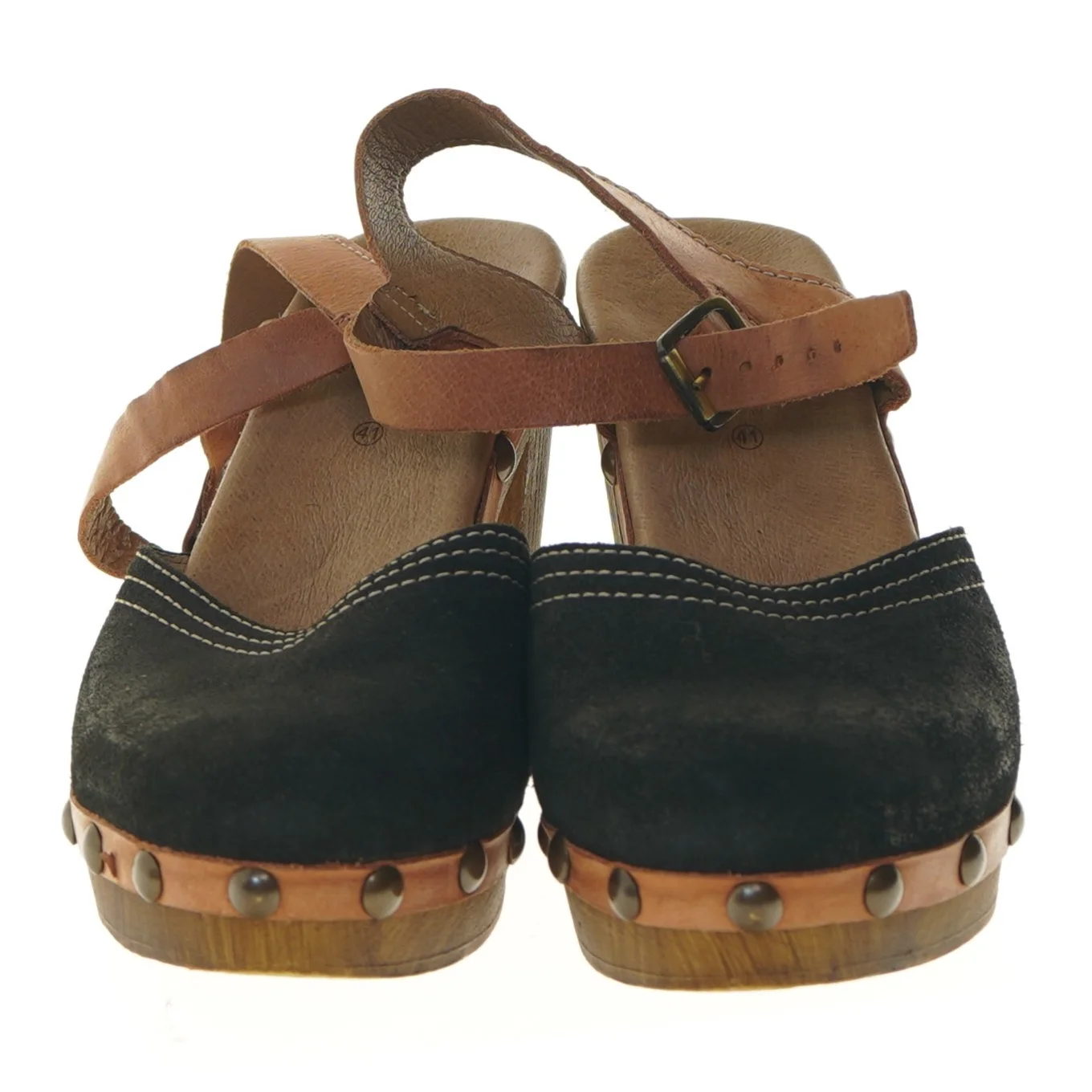 Træsko med hæl fra Ericmichael (str. 41 )