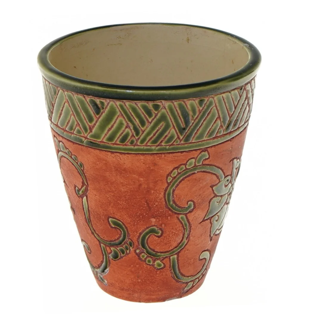 Keramisk vase (str. Ø 10x11,5 cm)