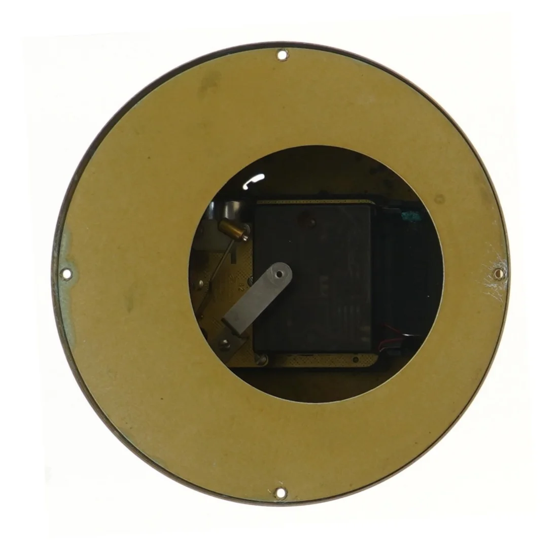 Skibsur i messing Quartz (str. Ø 15,5x9,5 cm)