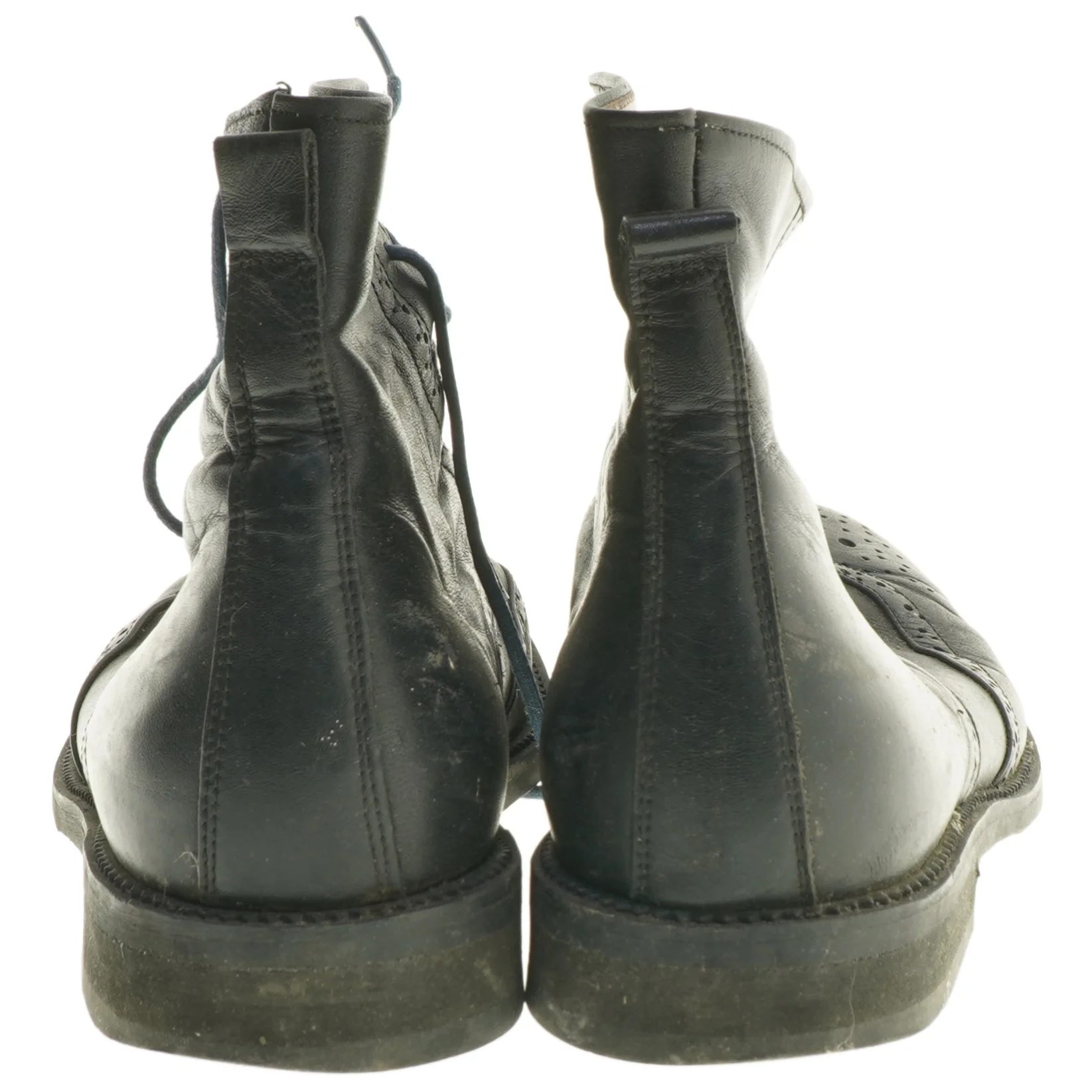 Læderstøvler med snøre (str. 39 )