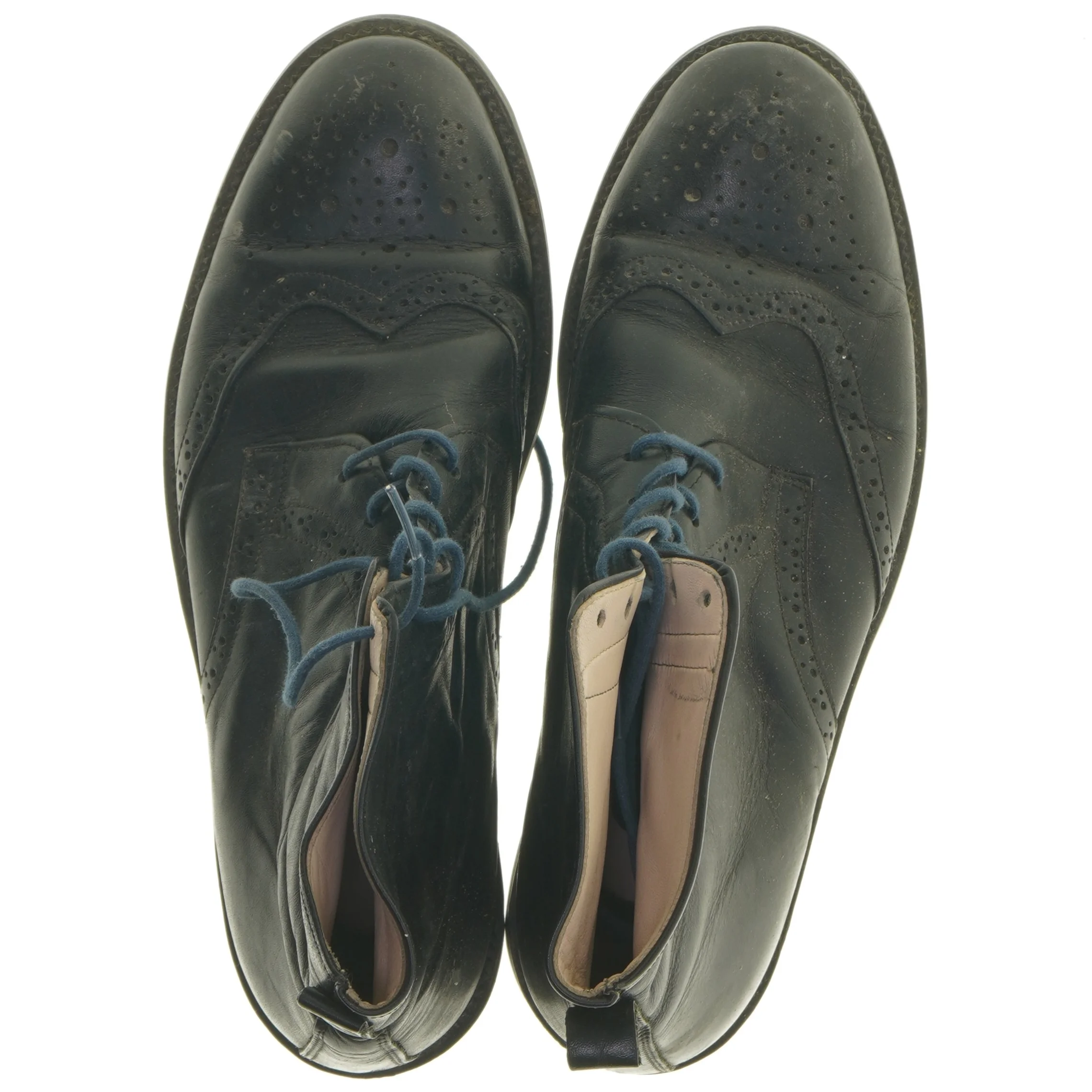 Læderstøvler med snøre (str. 39 )