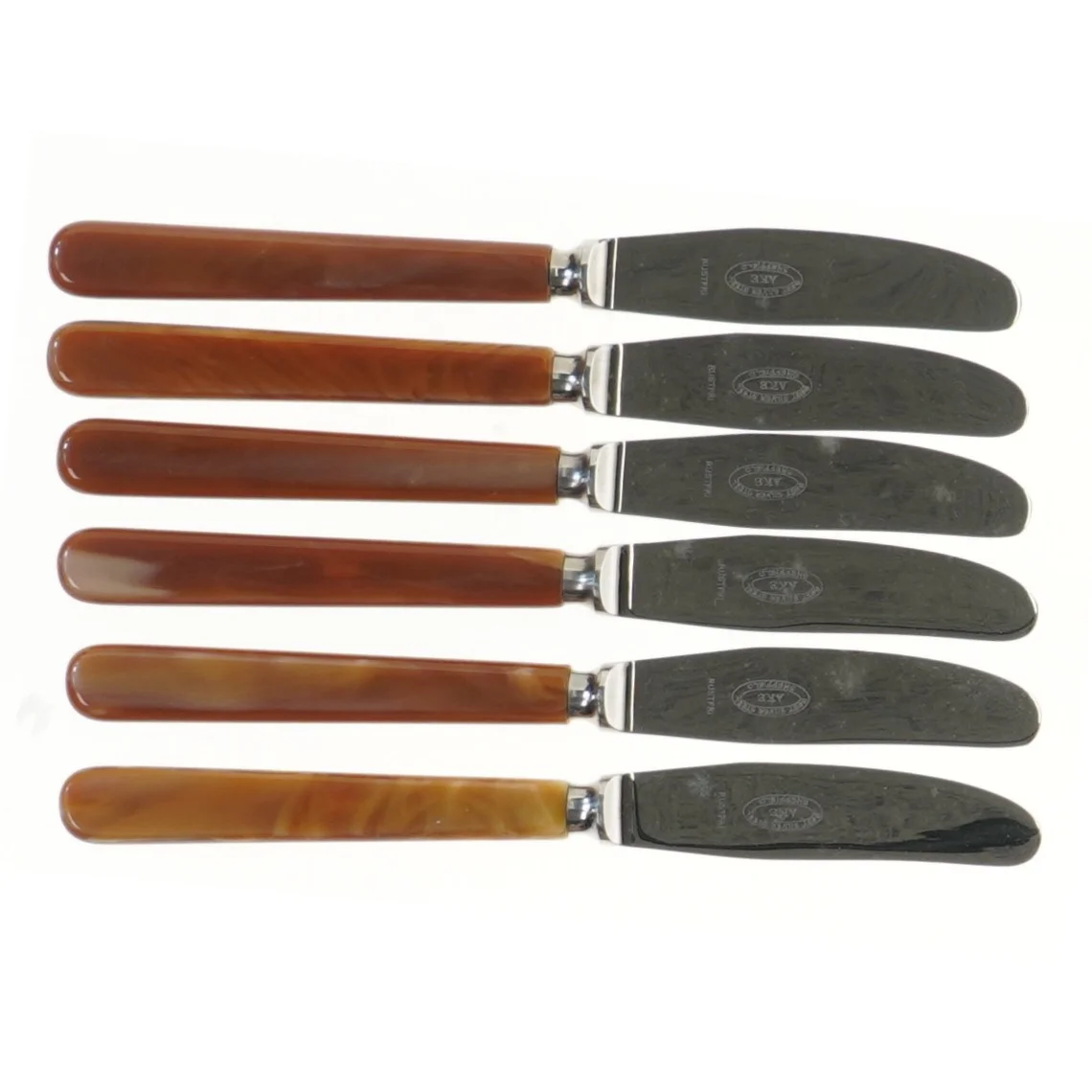 Smørknivsæt i gaveæske fra Ake (str. 21,5 cm)