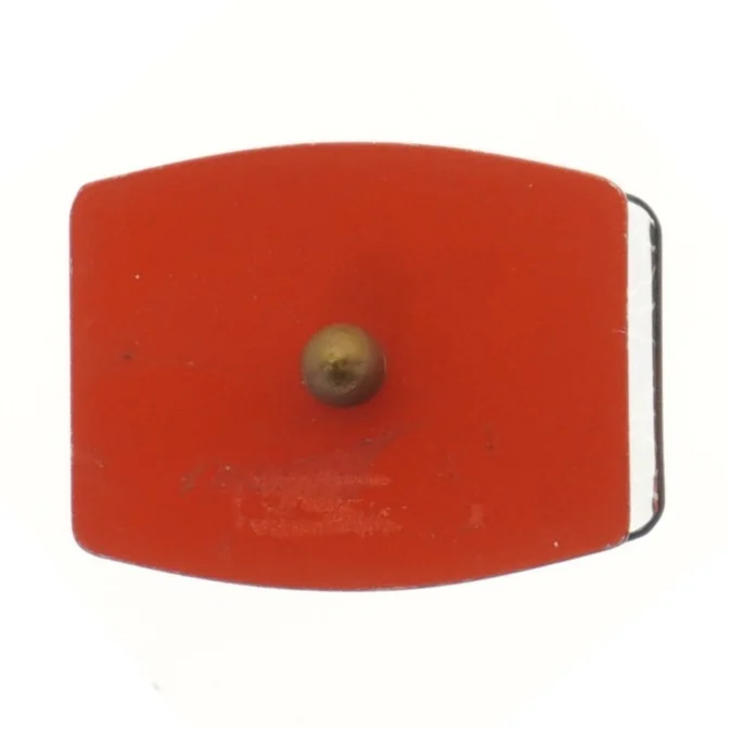 Vintage blikboks med låg (str. 10x9 cm)