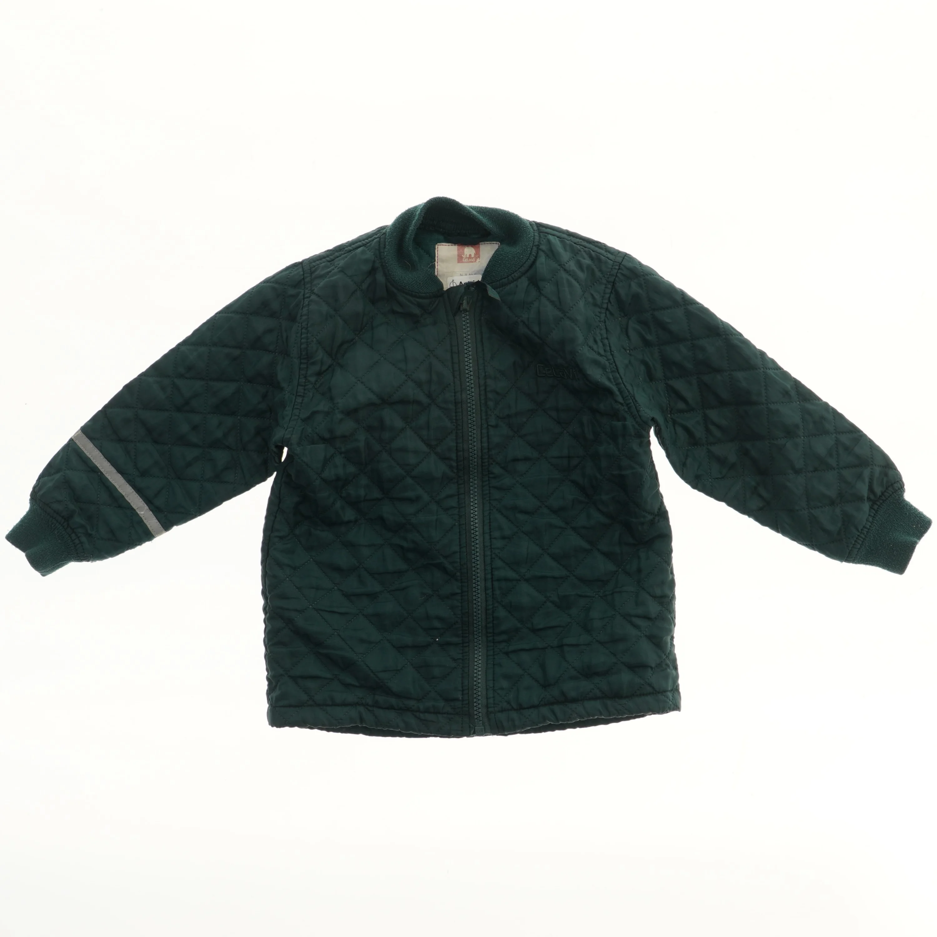 Quiltet jakke med lynlås fra CeLaVi (str. 98)