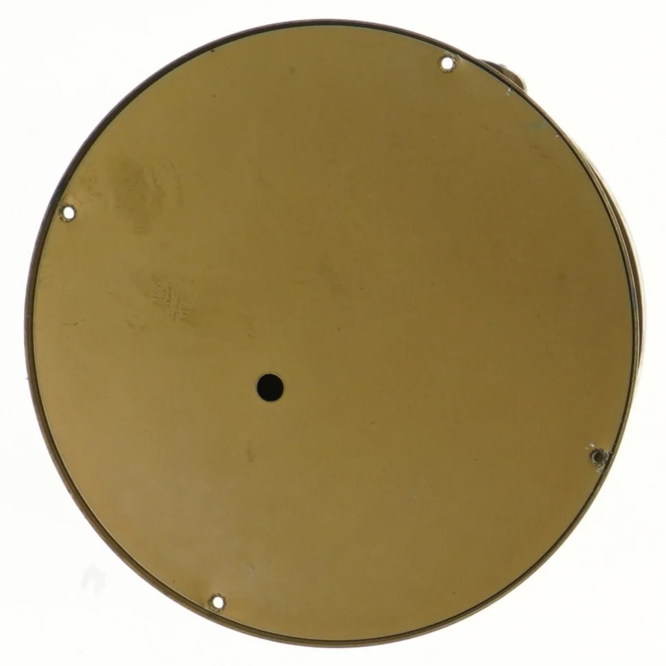 Fyrkat messingbarometer Quartz (str. Ø 15x9,5 cm)