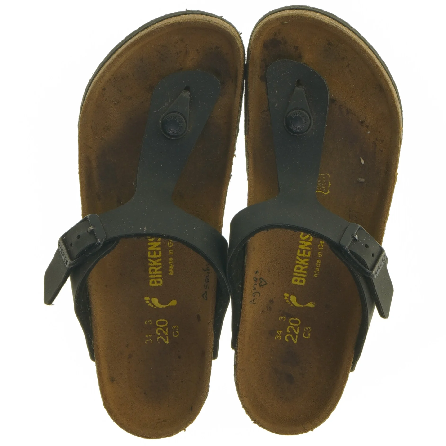 Sort sandal, str. 34 fra Birkenstock (str. 34 )