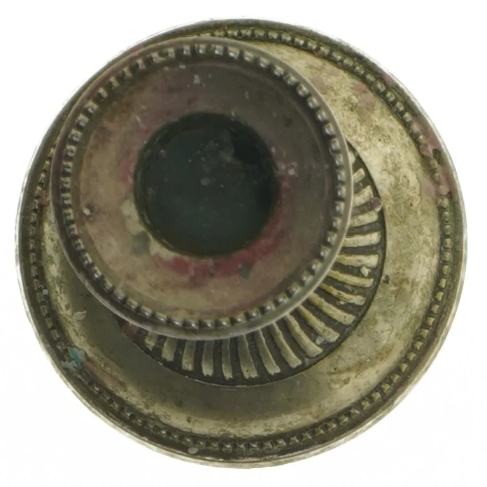 Vintage lysestage i metal (str. 20 cm)