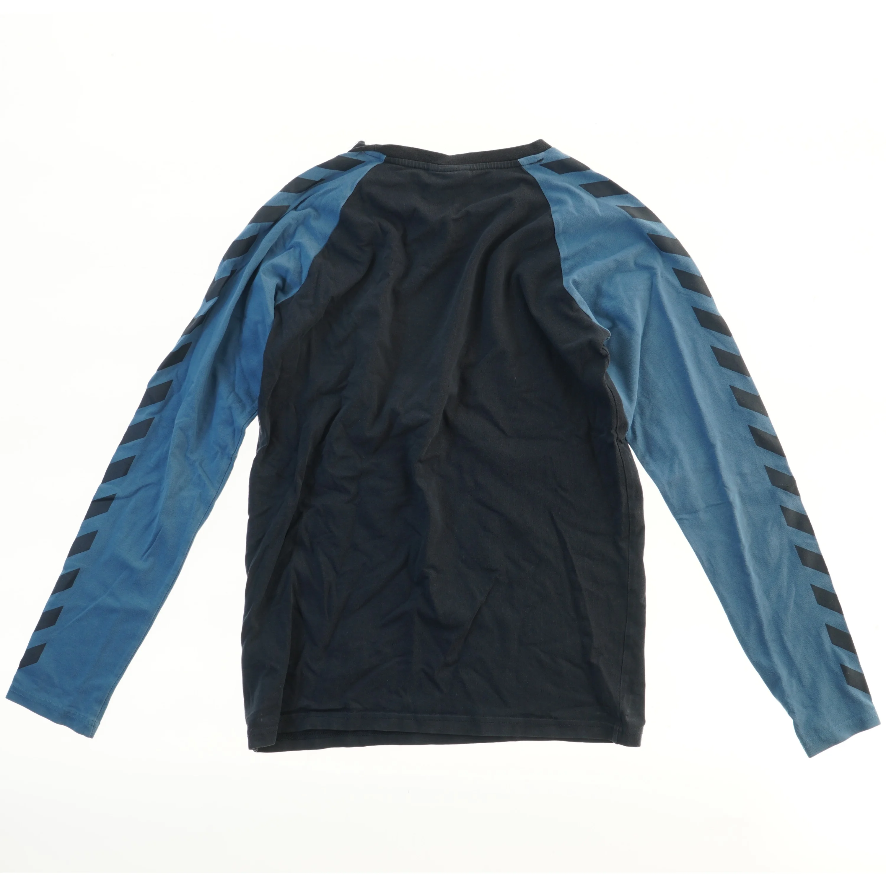 Langærmet trøje med logo fra Hummel (str. 164)