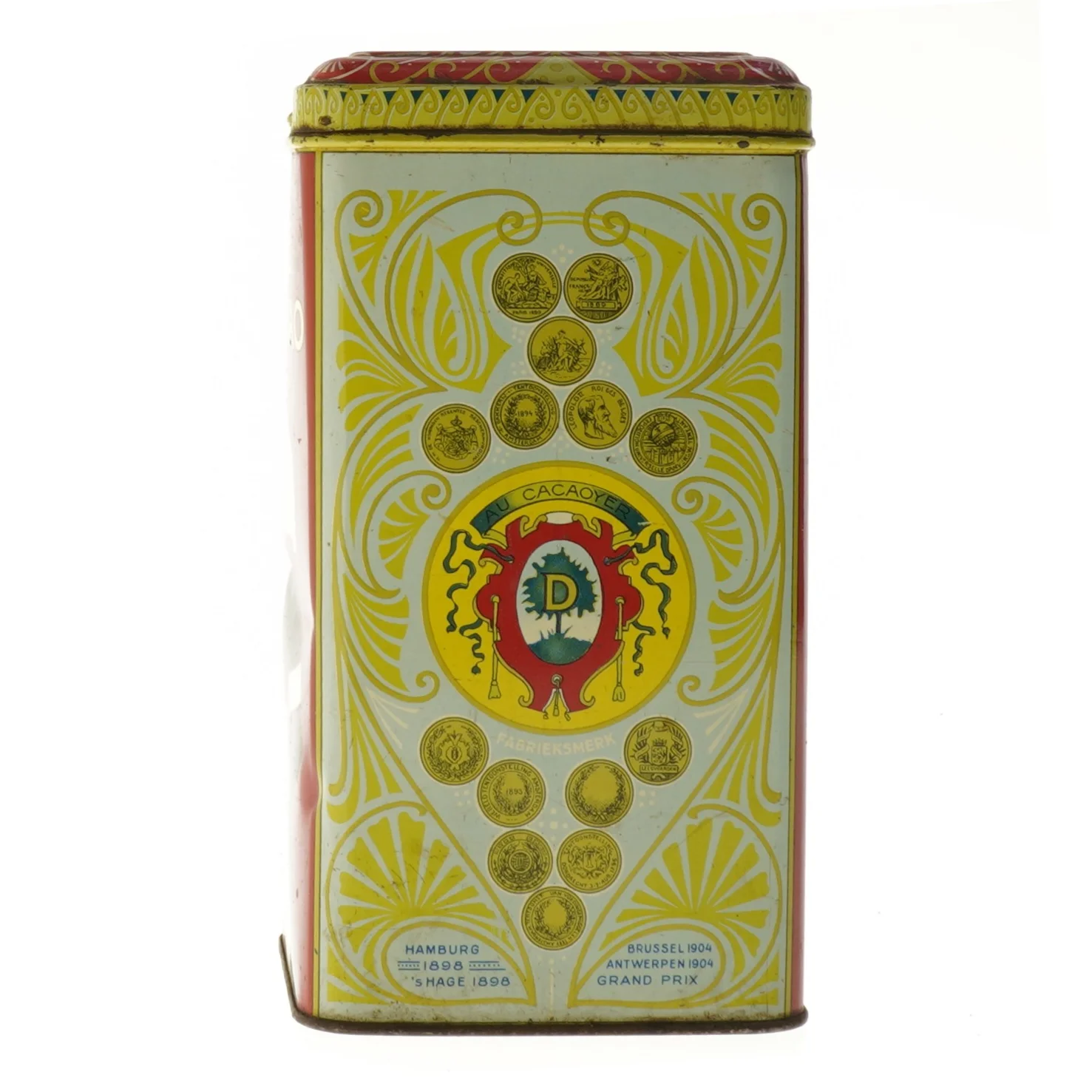 Droste kakao dåse fra Droste (str. 19x10x10 cm)