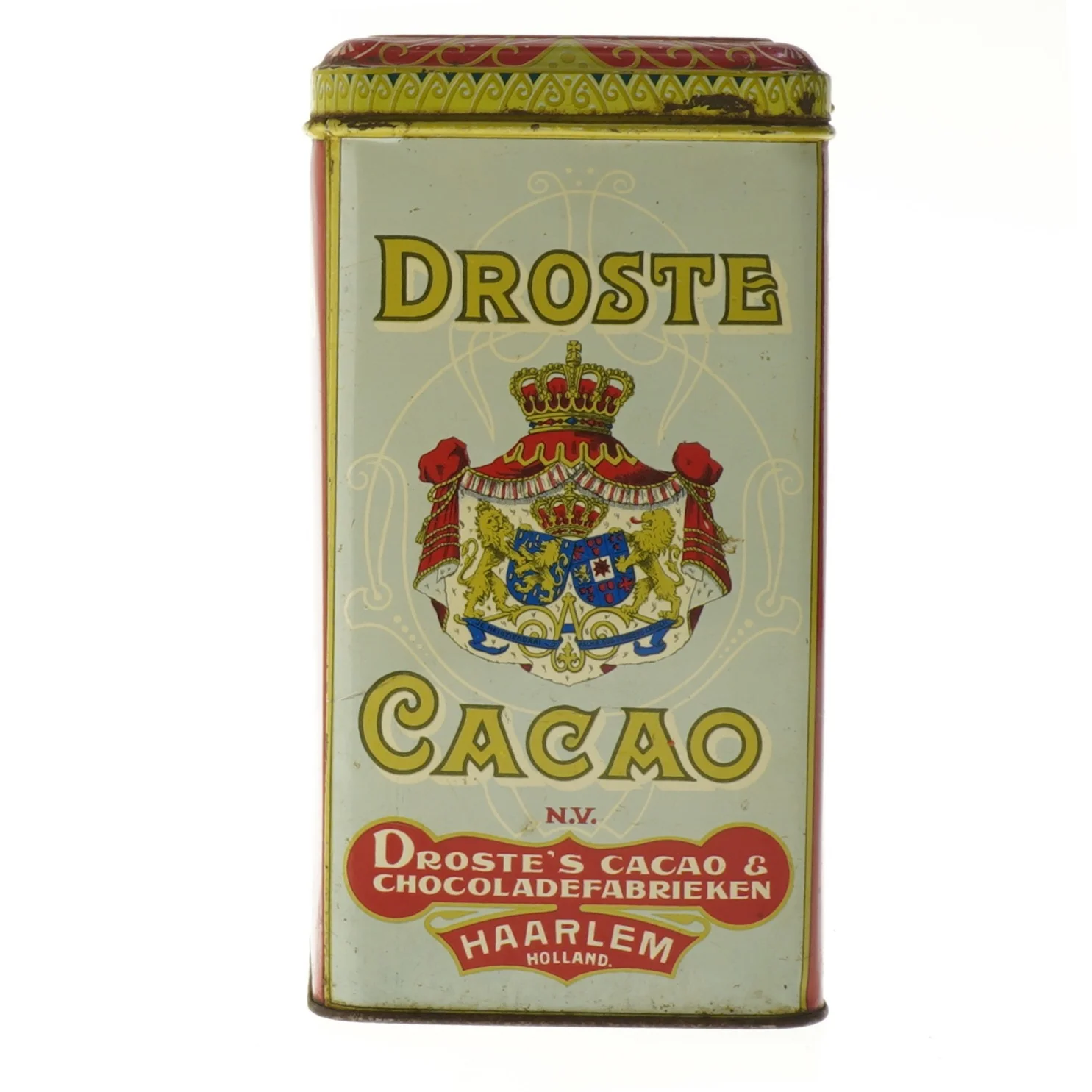 Droste kakao dåse fra Droste (str. 19x10x10 cm)