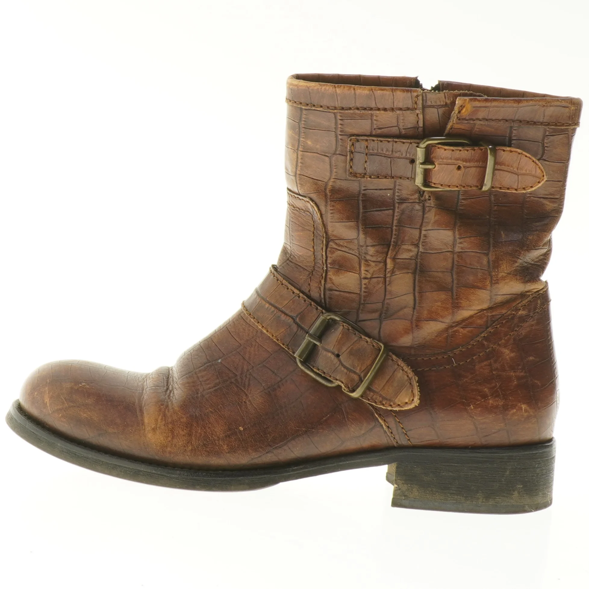 Brune læderstøvler fra Billi Bi (str. 40 )