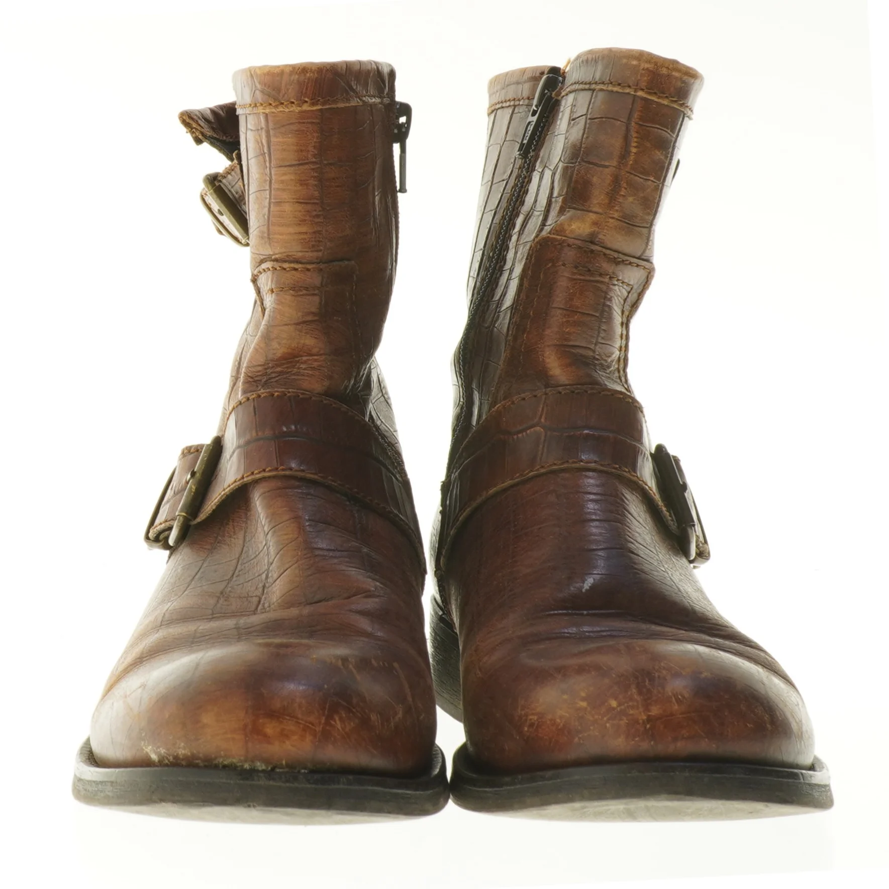 Brune læderstøvler fra Billi Bi (str. 40 )