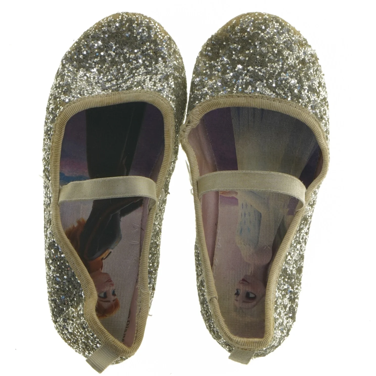 Glitrende ballerina sko til børn fra H&M (str. 26 )