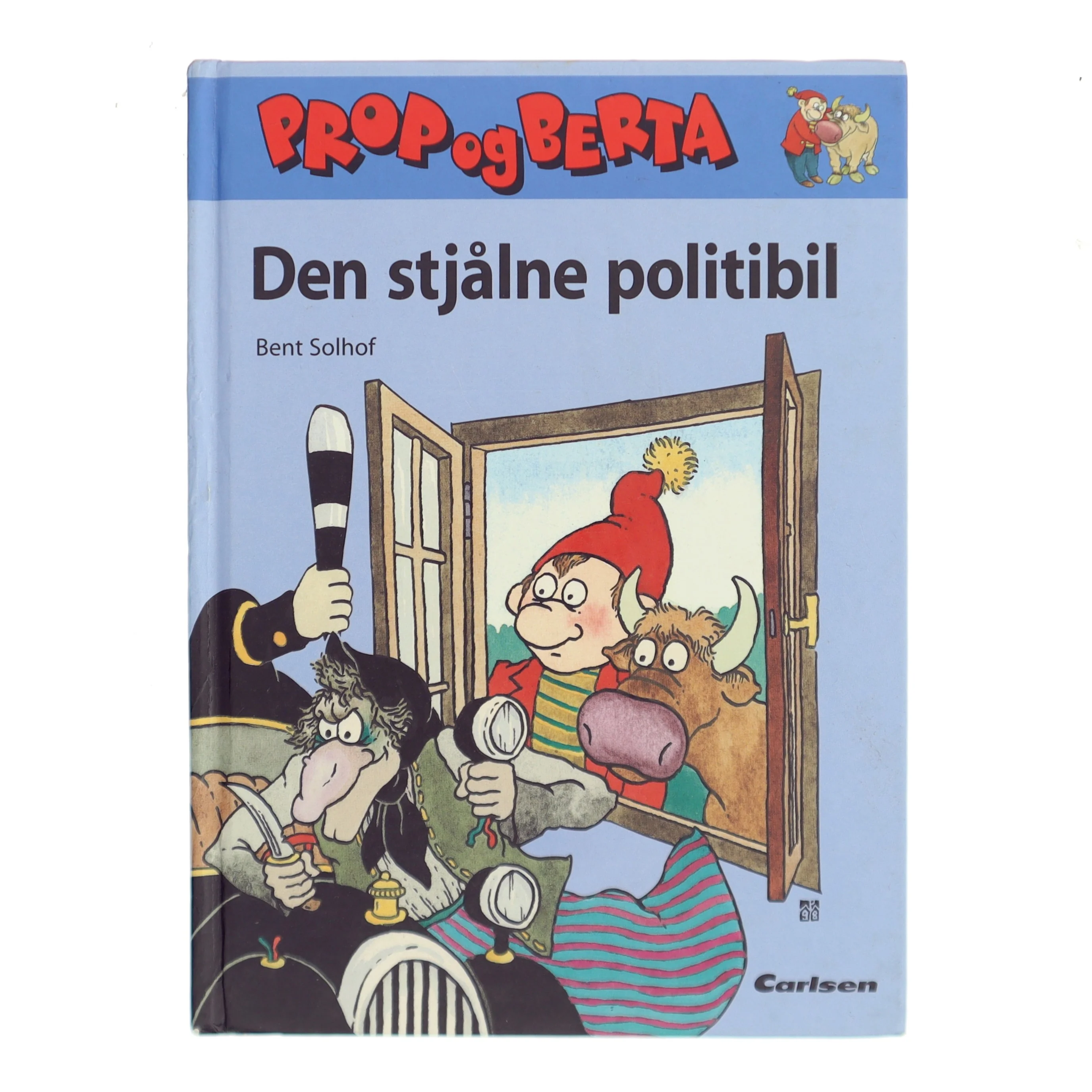 Den stjålne politibil af Bent Solhof (Bog)
