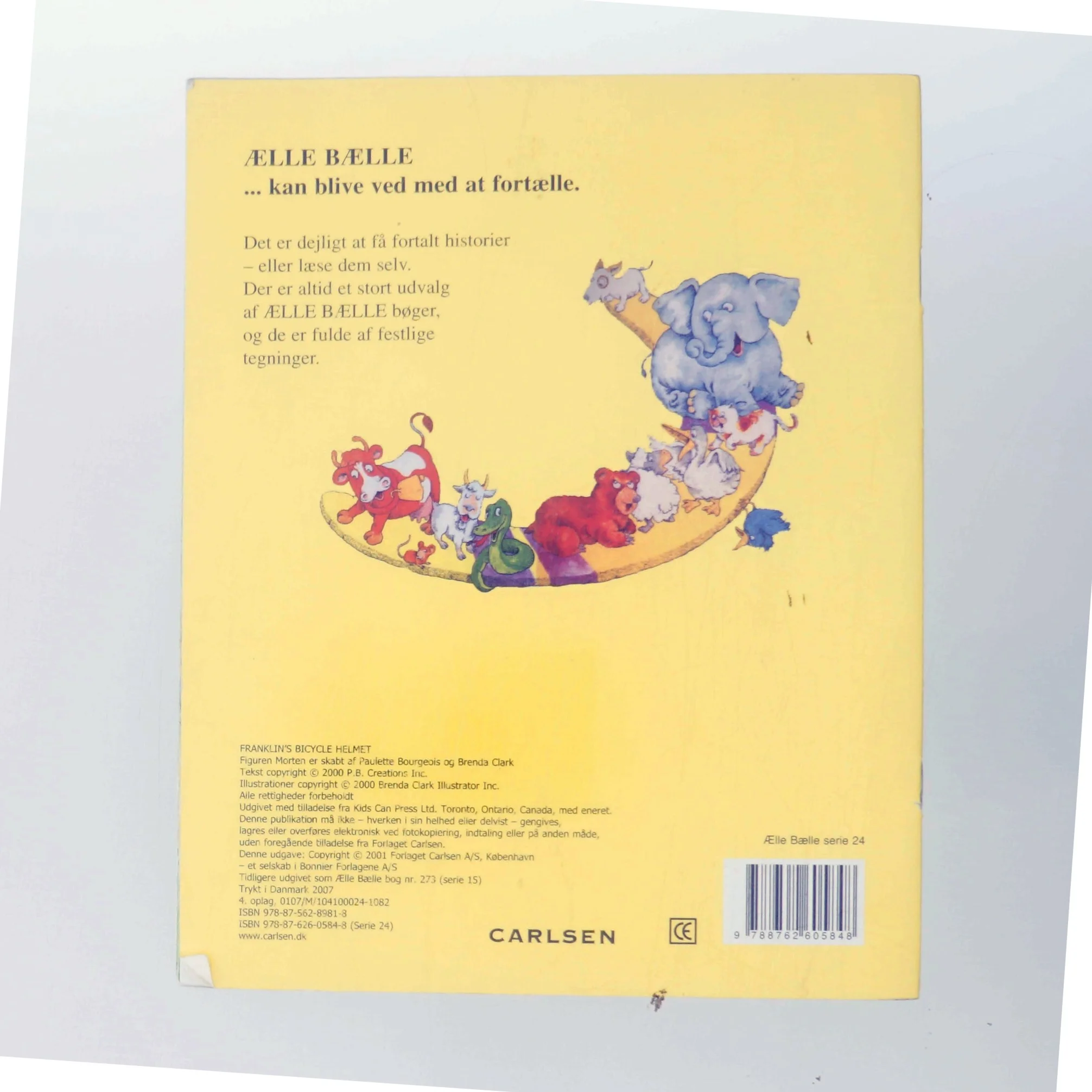 Mortens nye cykelhjelm af Paulette Bourgeois og Brenda Clark (Bog)