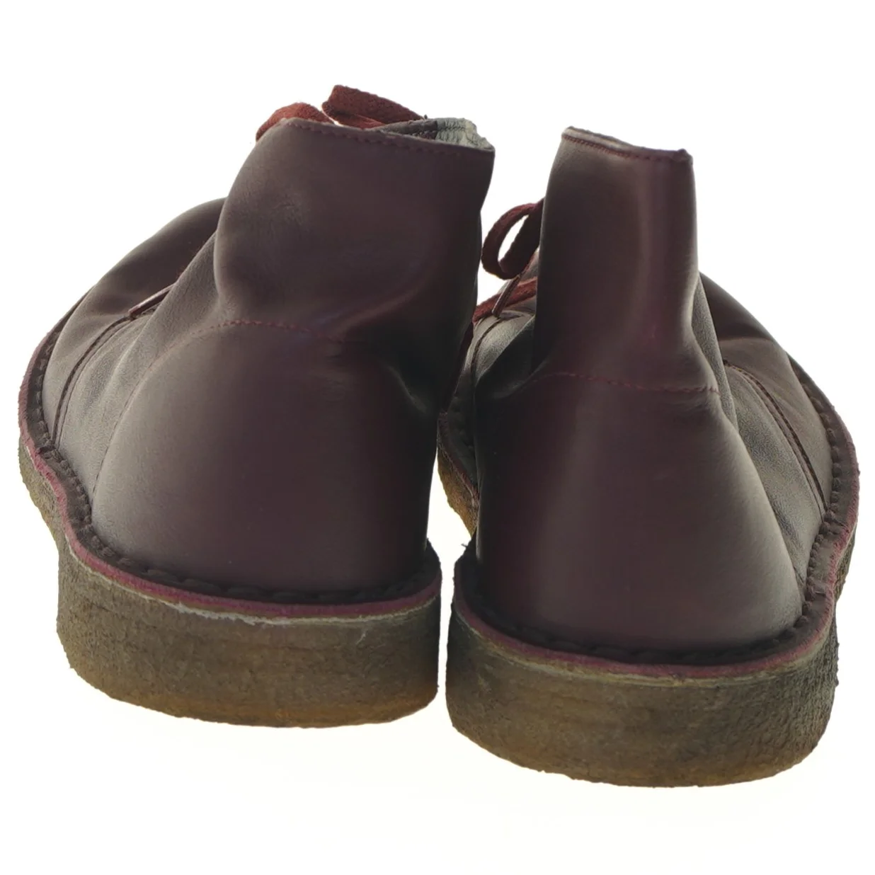 Bordeaux Clarks ørkenstøvler (str. 41 )