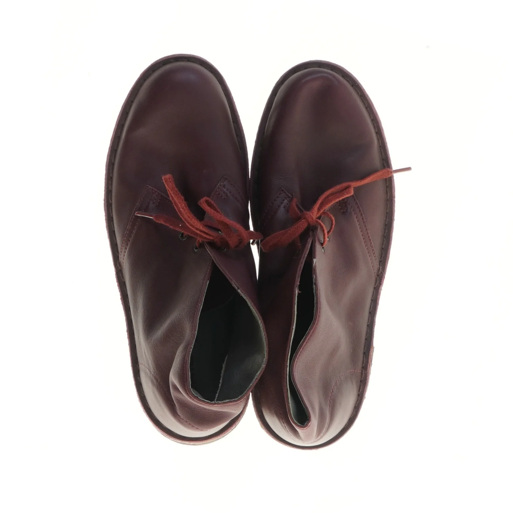 Bordeaux Clarks ørkenstøvler (str. 41 )