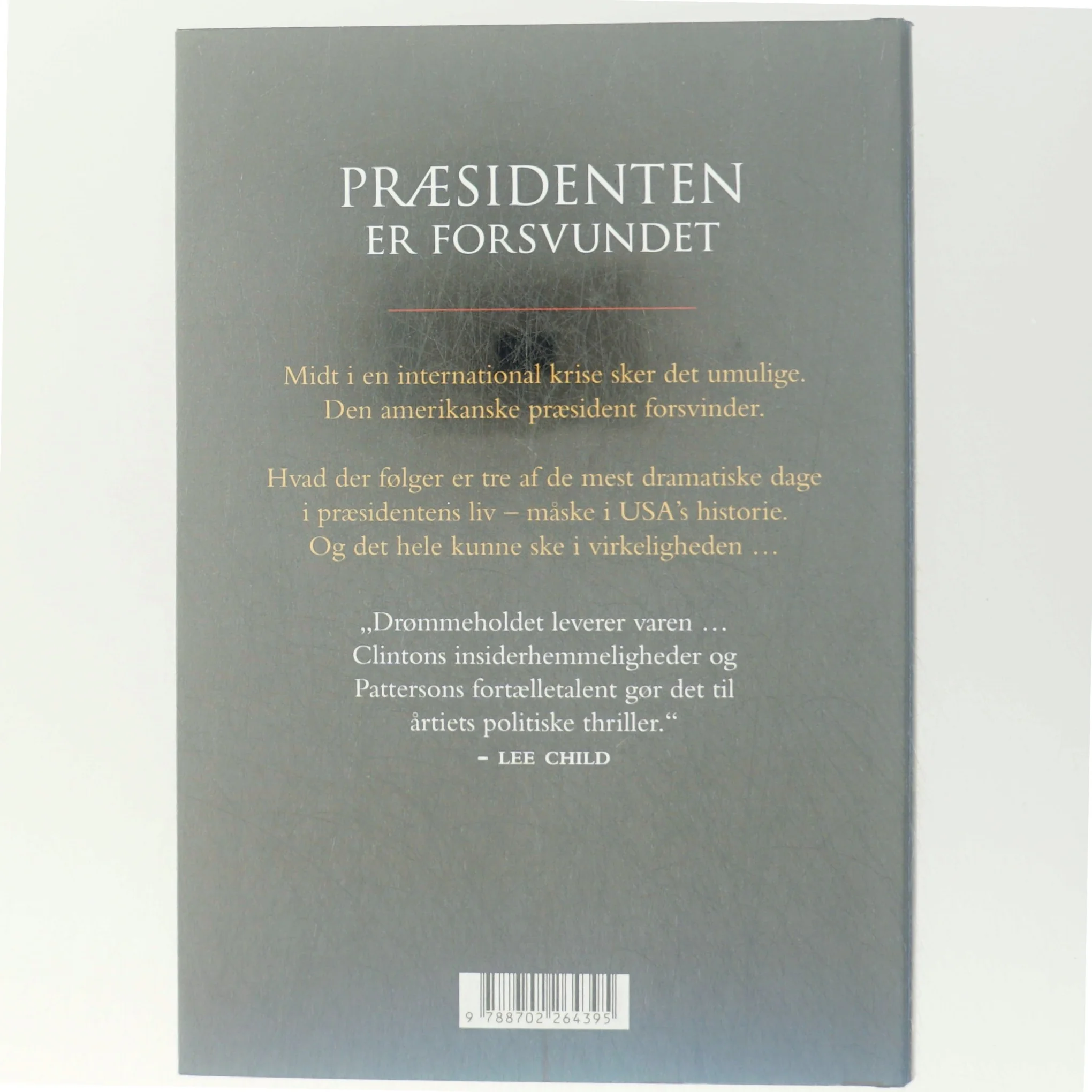 Præsidenten er forsvundet af Bill Clinton (Bog)