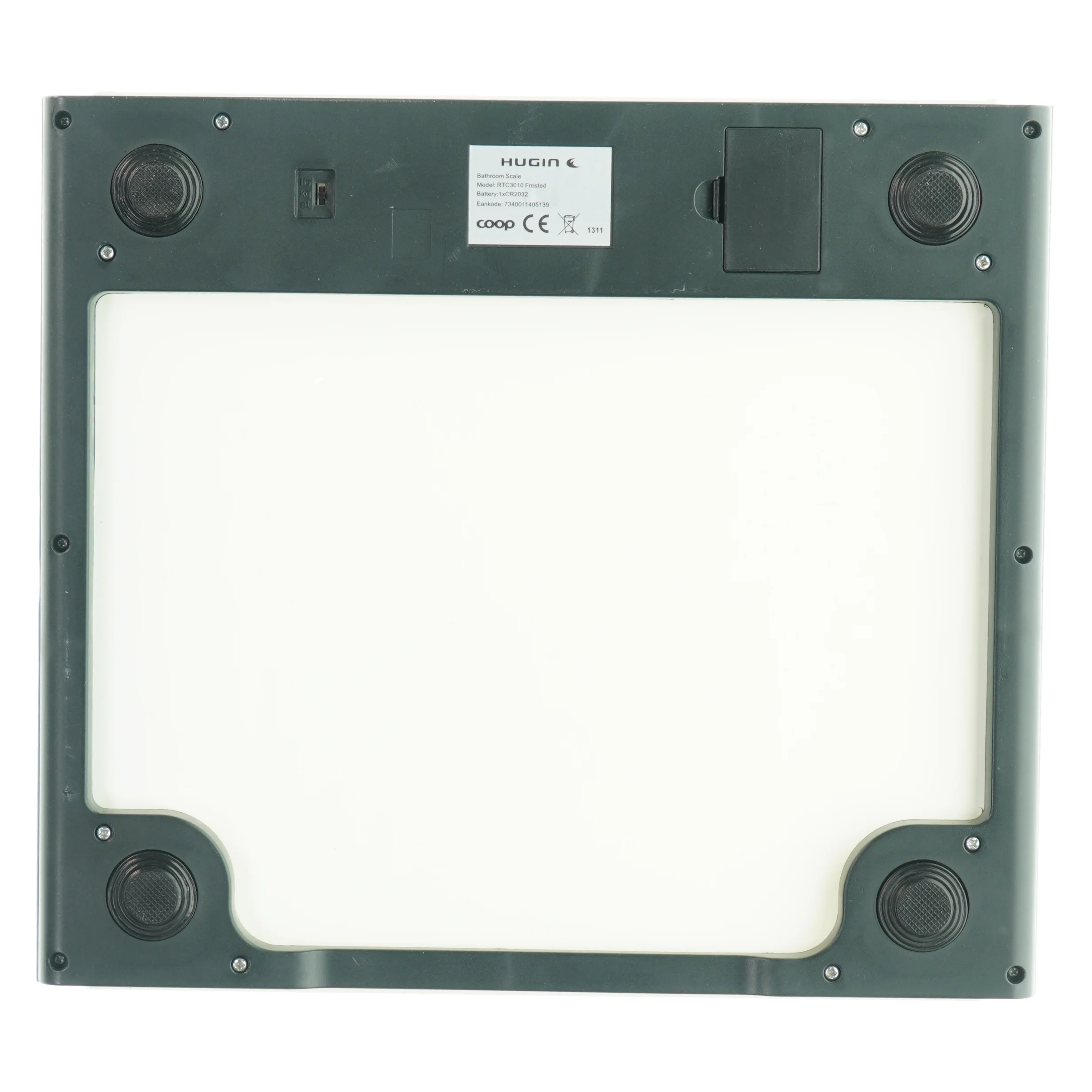 Badevægt fra Hugin (str. LB 33 x 30 cm) fra Hugin (str. LB 33 x 30 cm) fra Hugin (str. LB 33 x 30 cm)