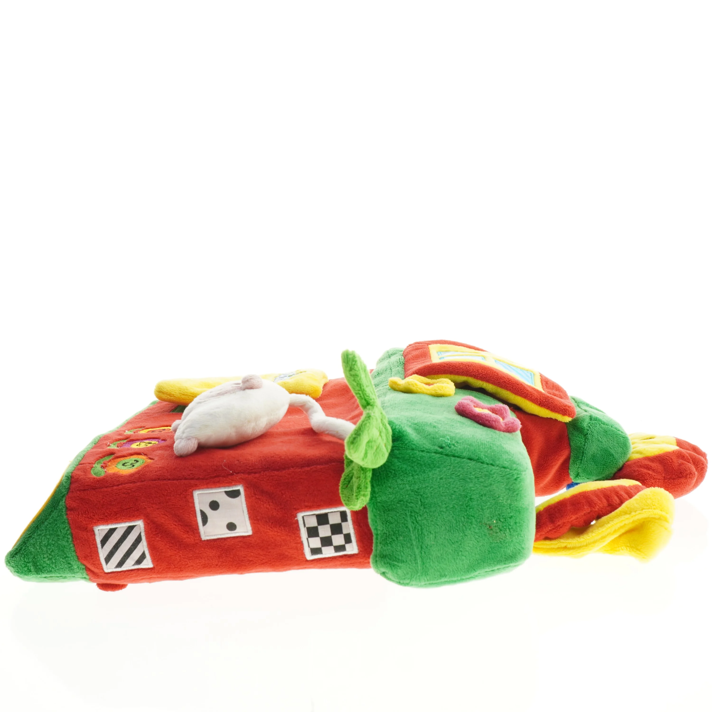 Farverig plystaske til børn fra Bellino (str. 40 x 32 cm)