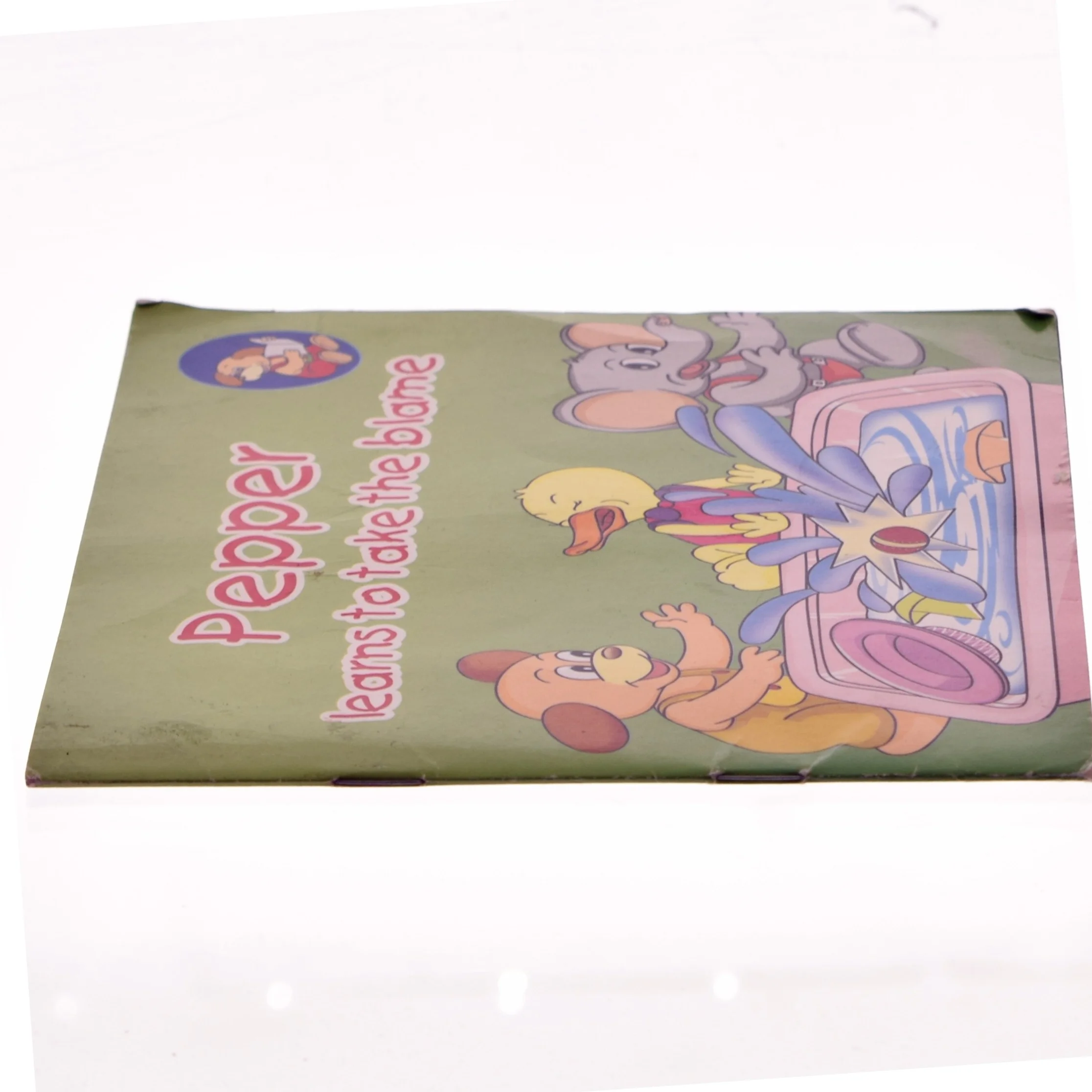 Pepper lærer at tage skylden børnebog