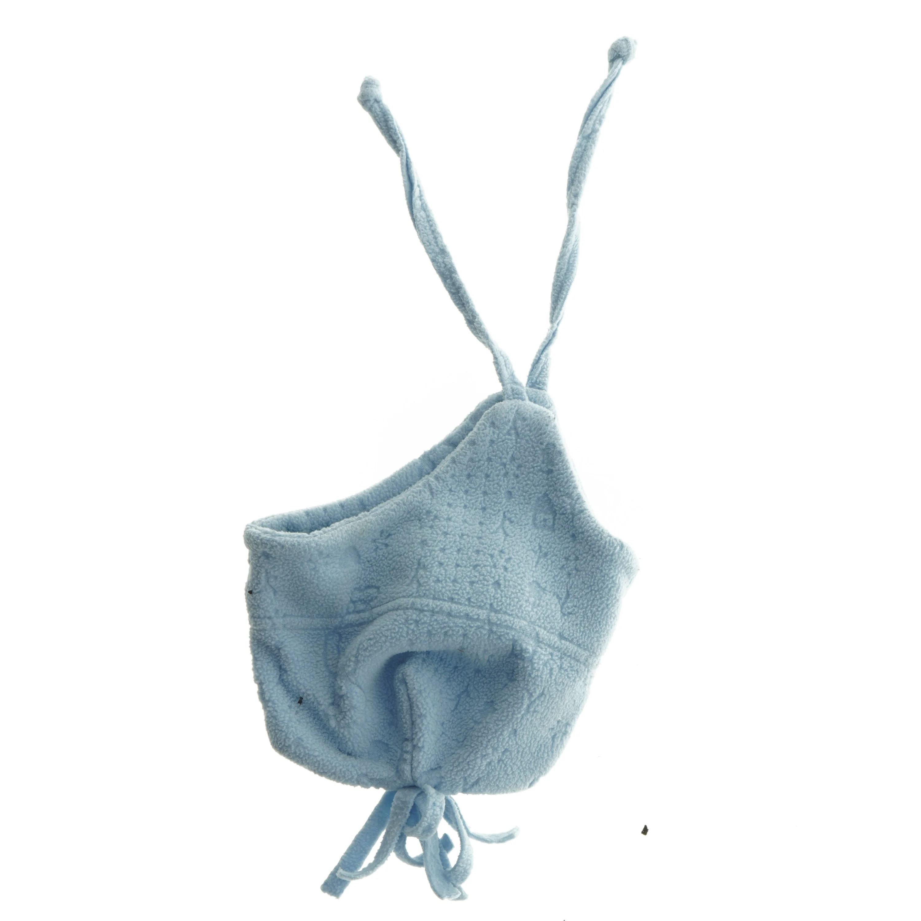 Blå baby hue (str. 21 cm)