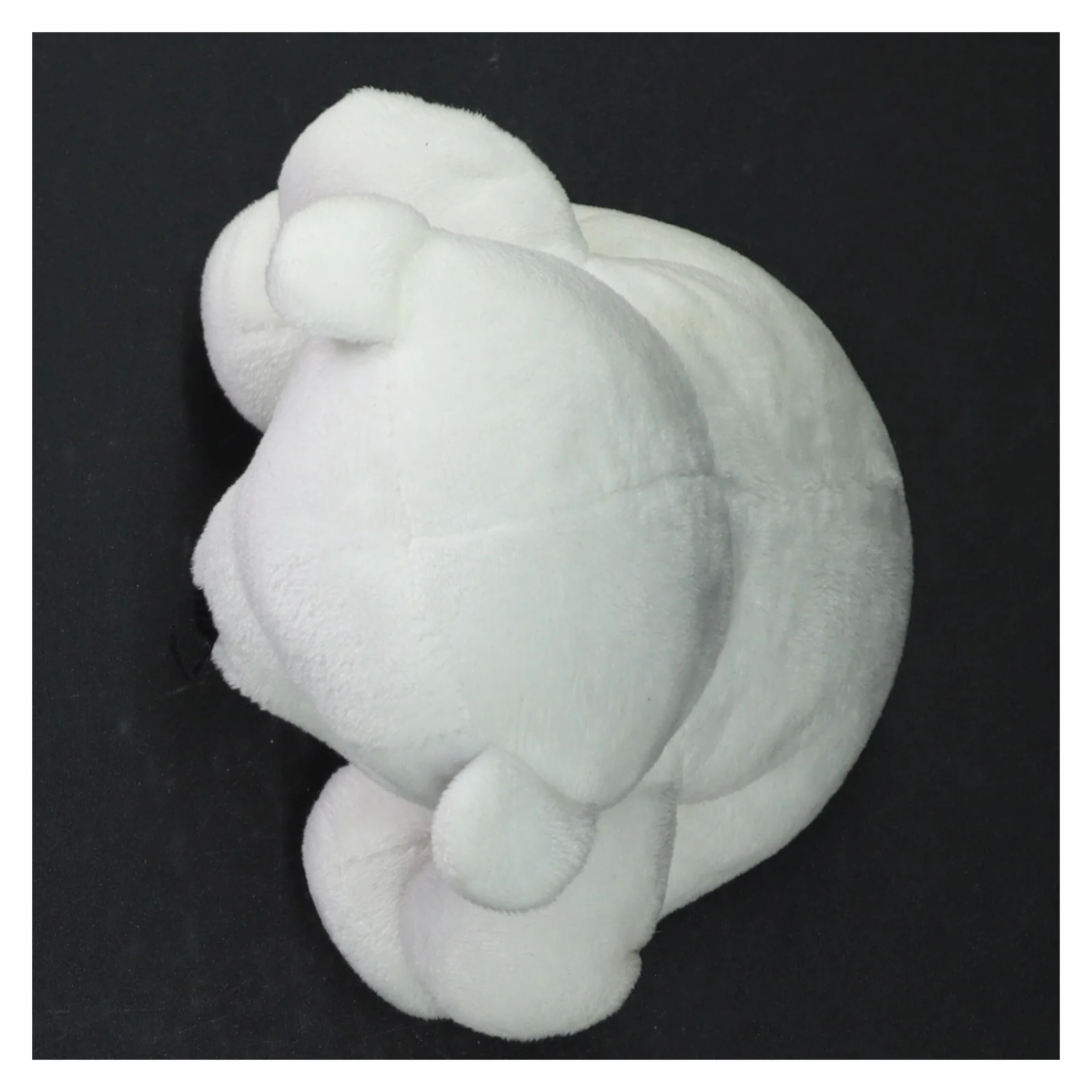 Hvid bamse fra Zoo (str. 15 cm)