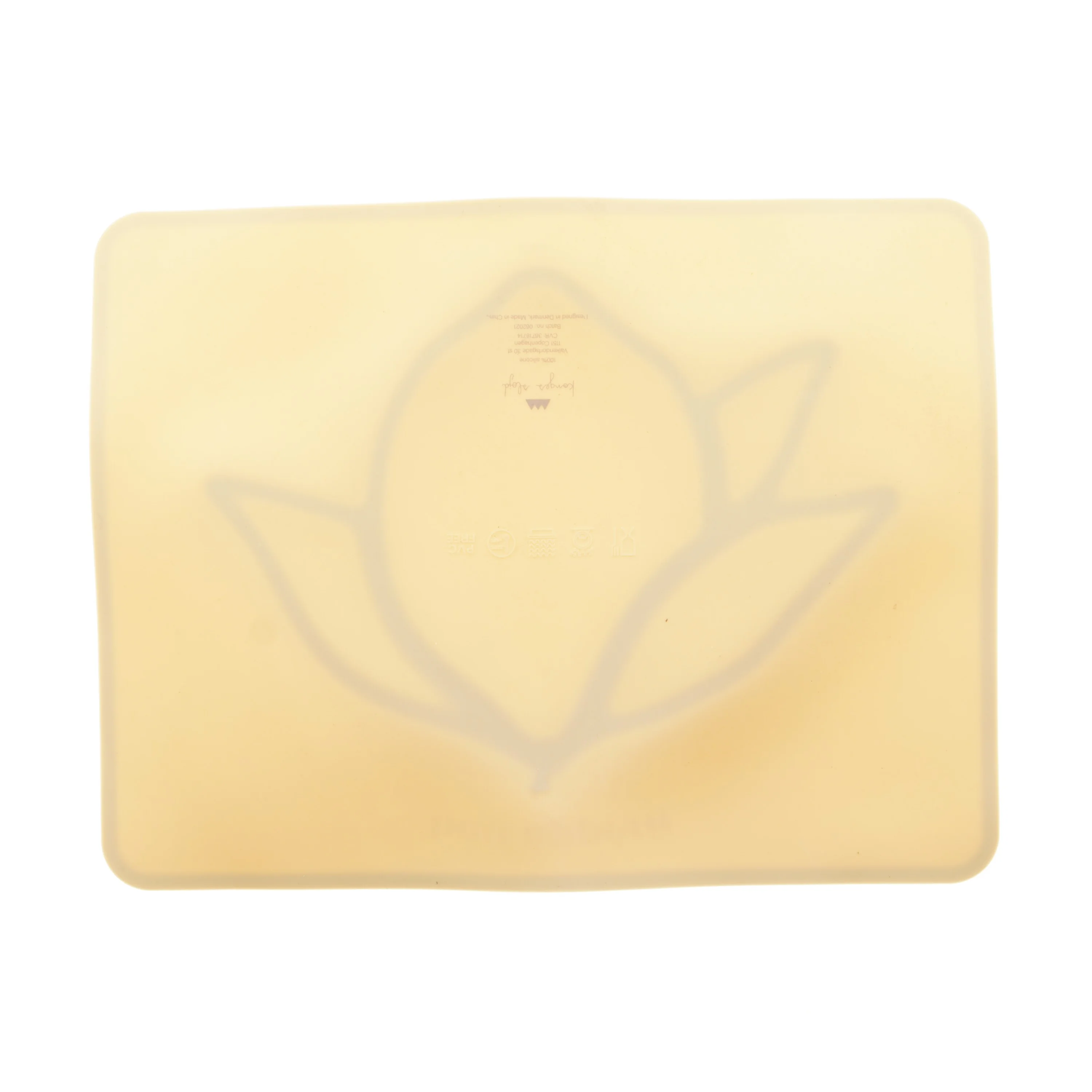 Silikone serveringsfad til små børn fra Konges Sløjd (str. 37 x 28 cm)