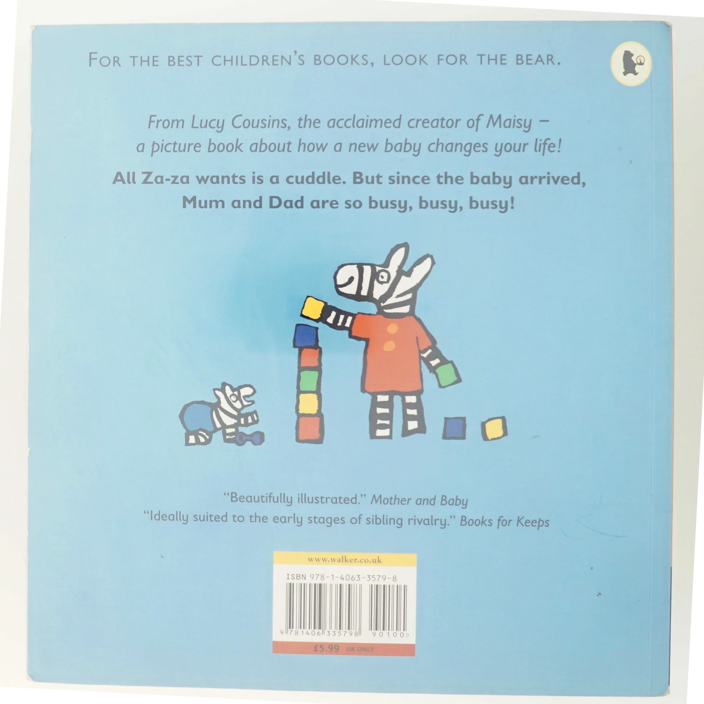 Za-Za's Baby Brother af Lucy Cousins (Bog)