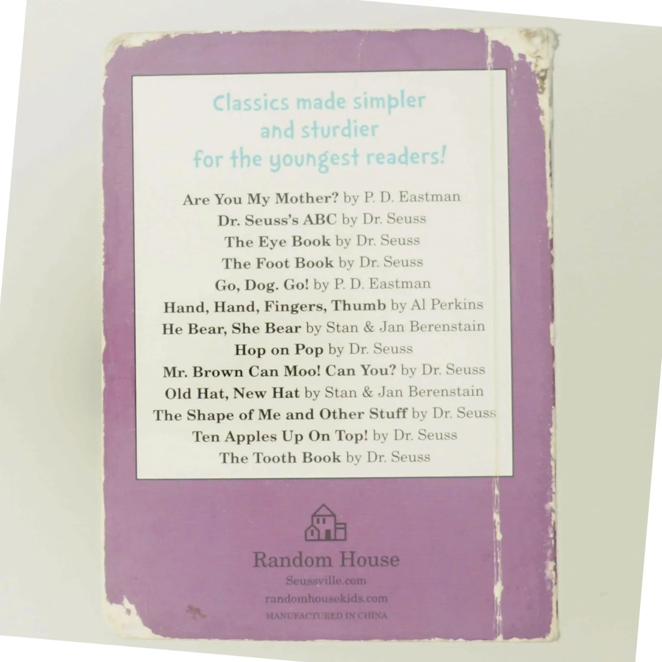 Dr. Seuss Papbog fra Random House