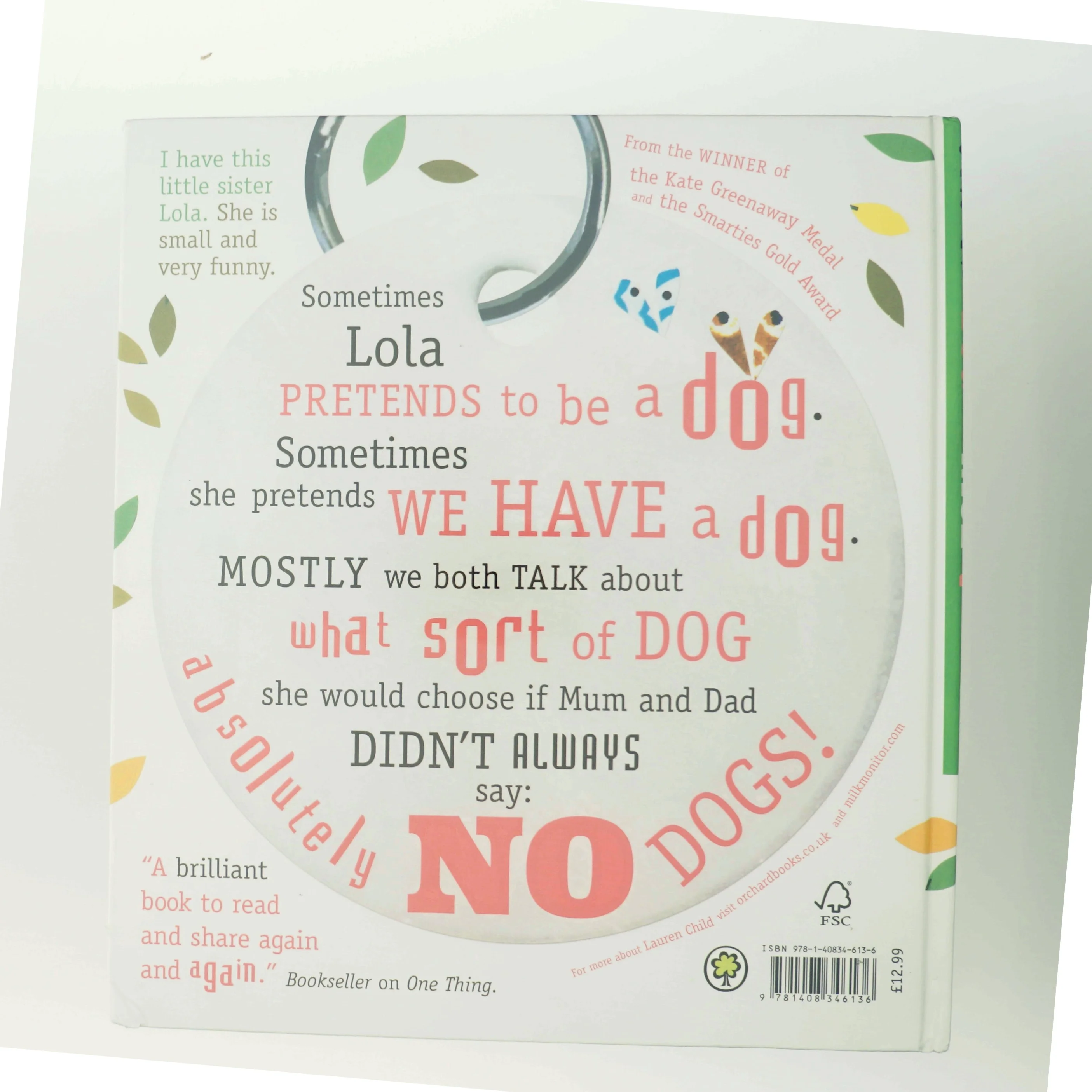 Charlie and Lola: a Dog with Nice Ears af Lauren Child (Bog)