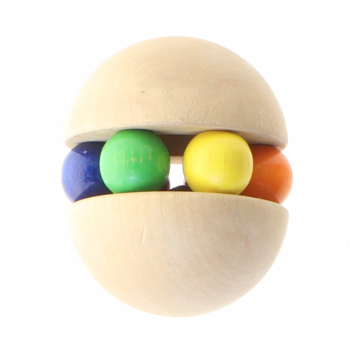 Træ legetøjtil baby (str. Ø 5xØ 4 cm)