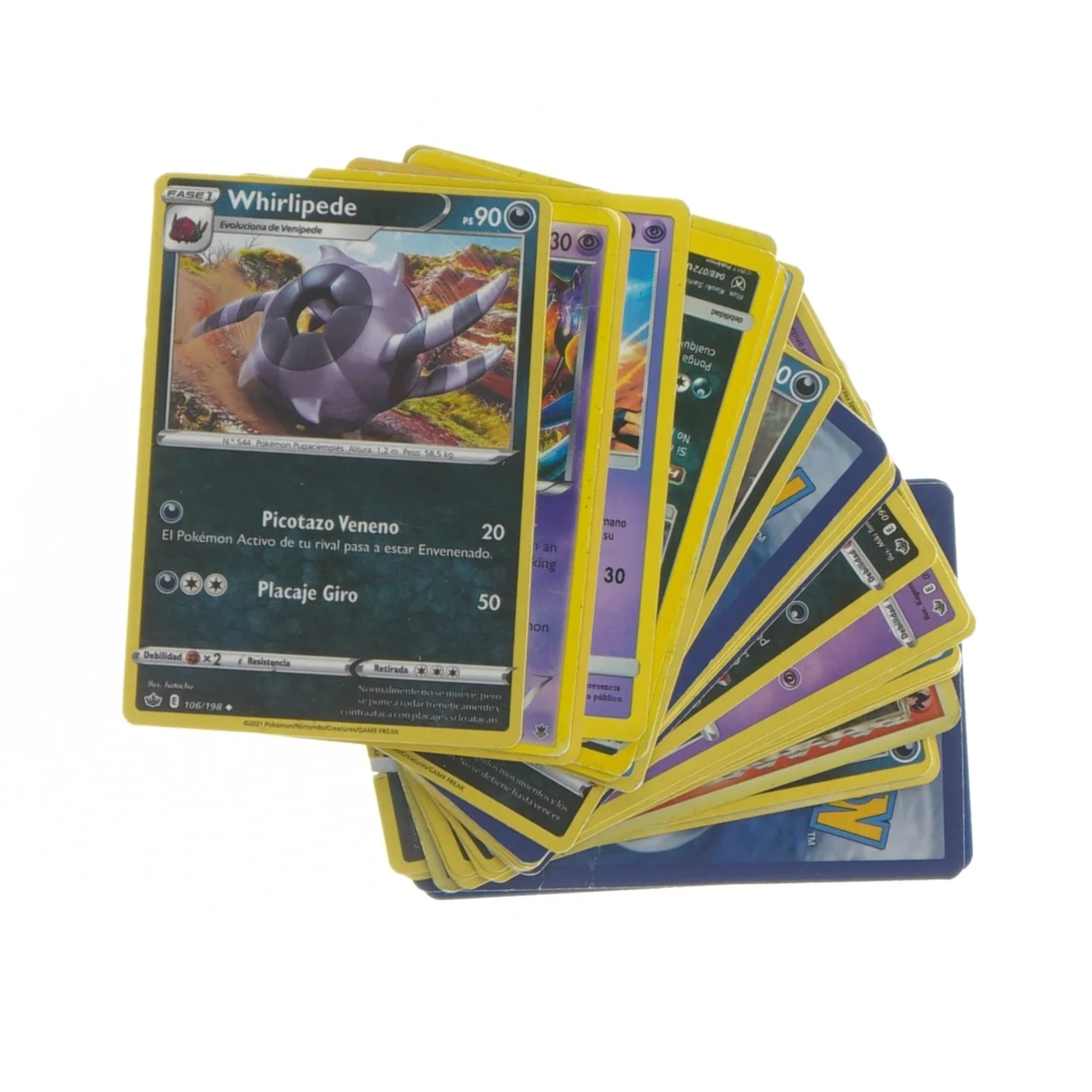 Pokemon　kort (str. 9x6,5 cm)