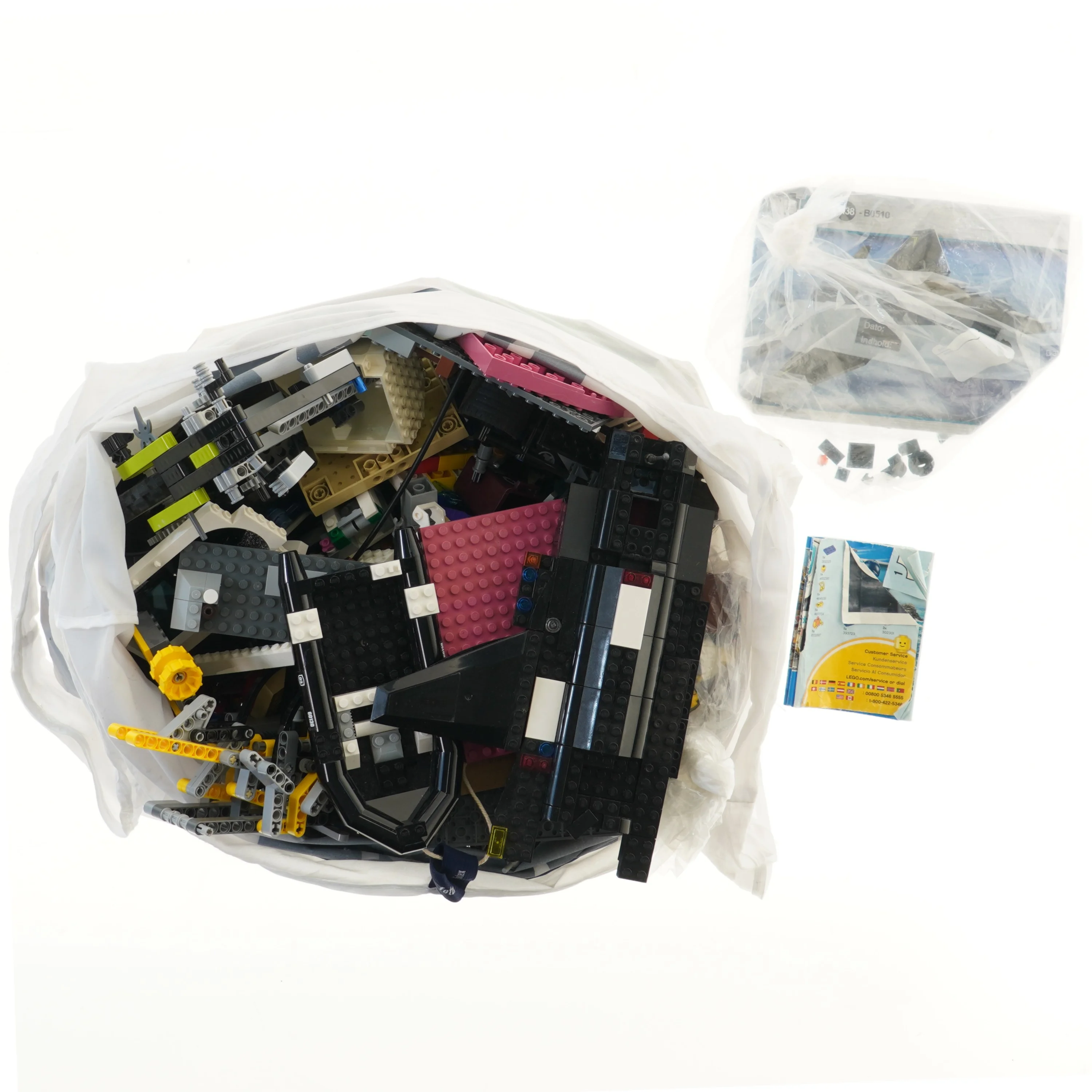 Stor samling af LEGO klodser fra Lego (str. 3,5 kg cm)