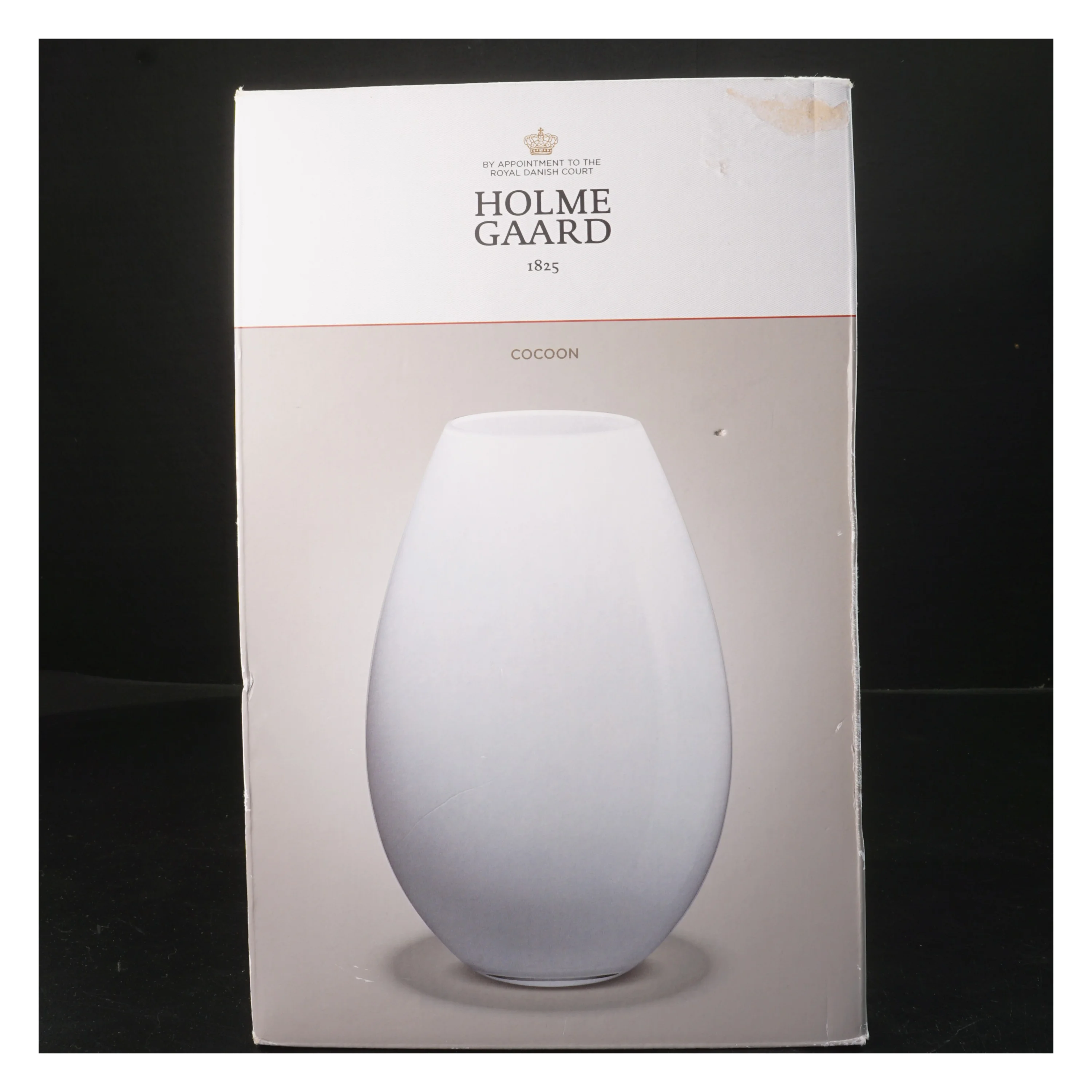 Holmegaard Cocoon Vase fra Holmegaard (str. 28 cm)