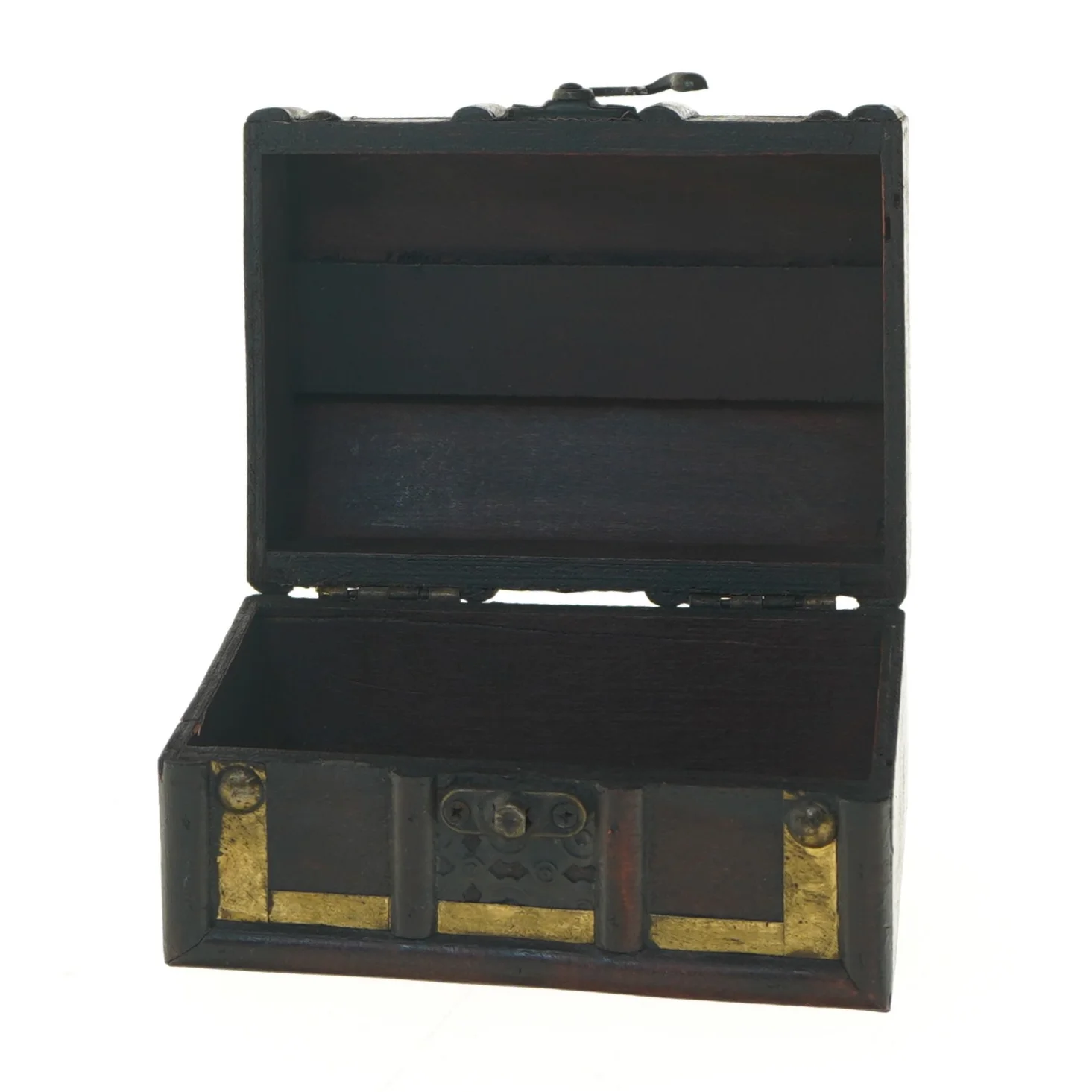 Skattekiste - trækiste (str. 14x10x7 cm)