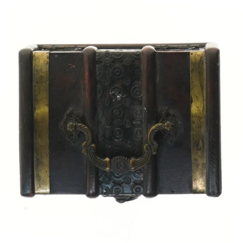 Skattekiste - trækiste (str. 14x10x7 cm)