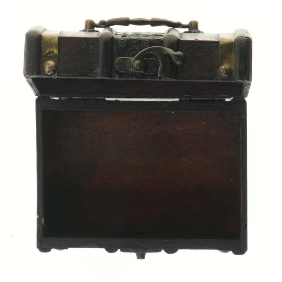 Skattekiste - trækiste (str. 14x10x7 cm)